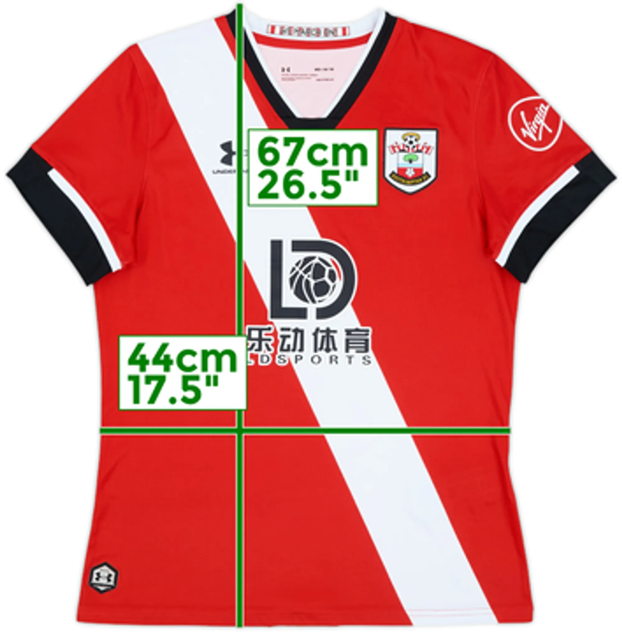 2020-21 Southampton Home Shirt - 8/10 - (Women's M)