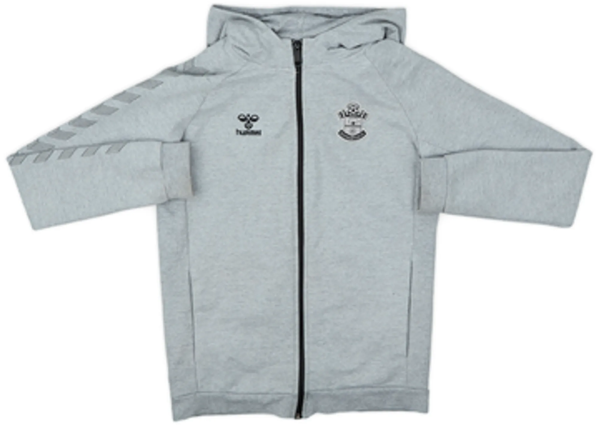 2021-22 Southampton Hummel Hooded Zip Top - 9/10 - (XL.Boys)