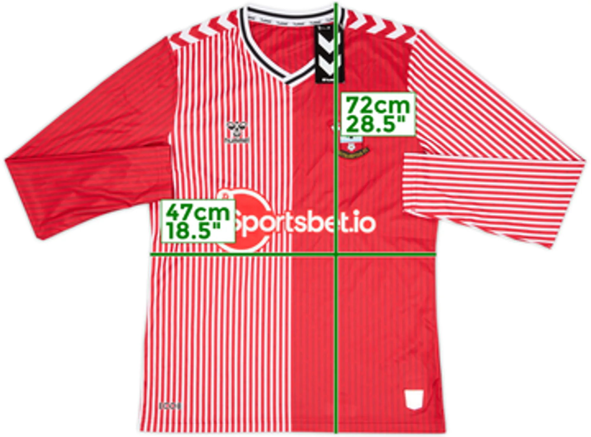 2023-24 Southampton Home L/S Shirt (S)