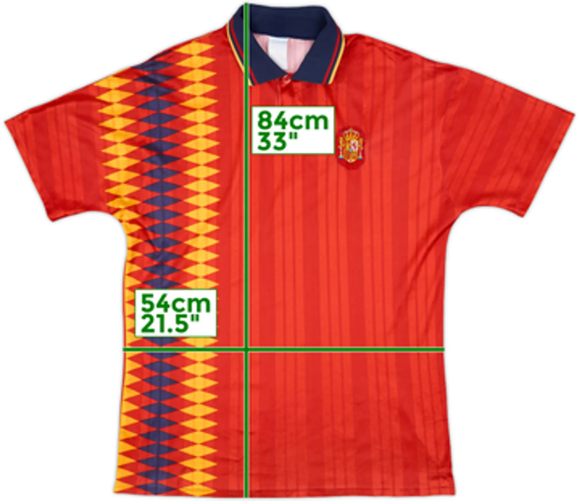 1994-96 Spain Home Shirt - 8/10 - (L)
