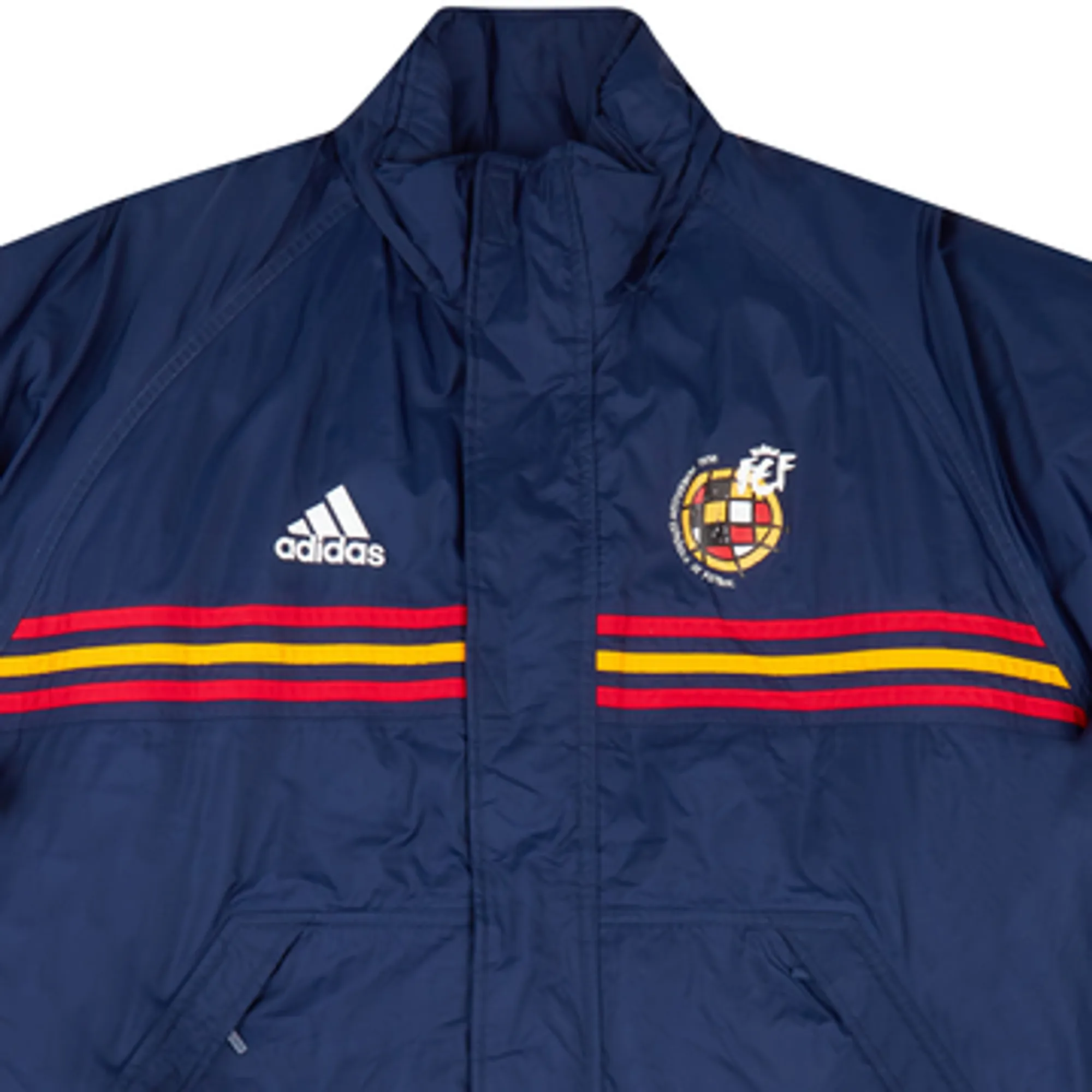 1998-00 Spain adidas Bench Coat - 8/10 - (L)