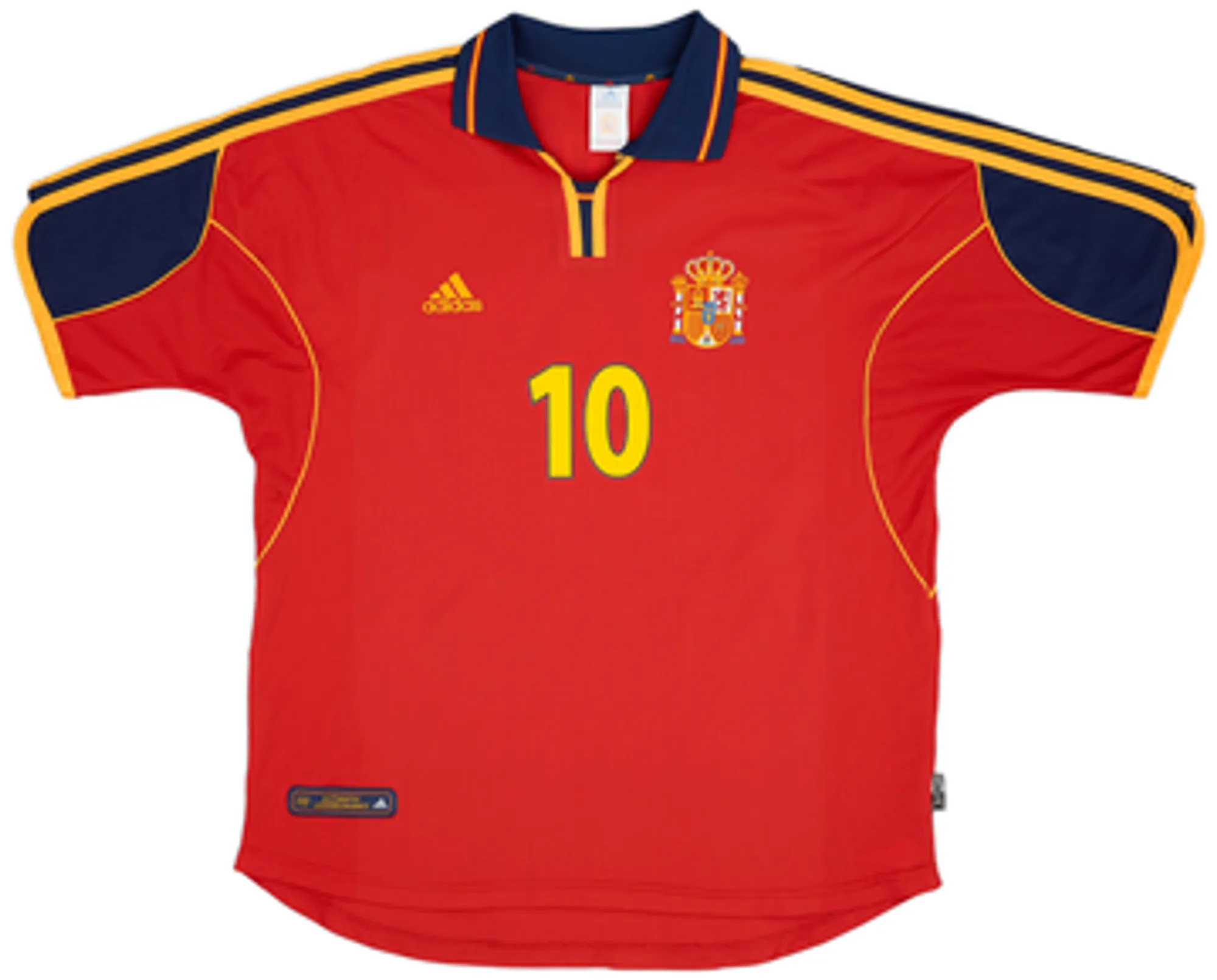 1999-02 Spain Home Shirt Raul #10EL