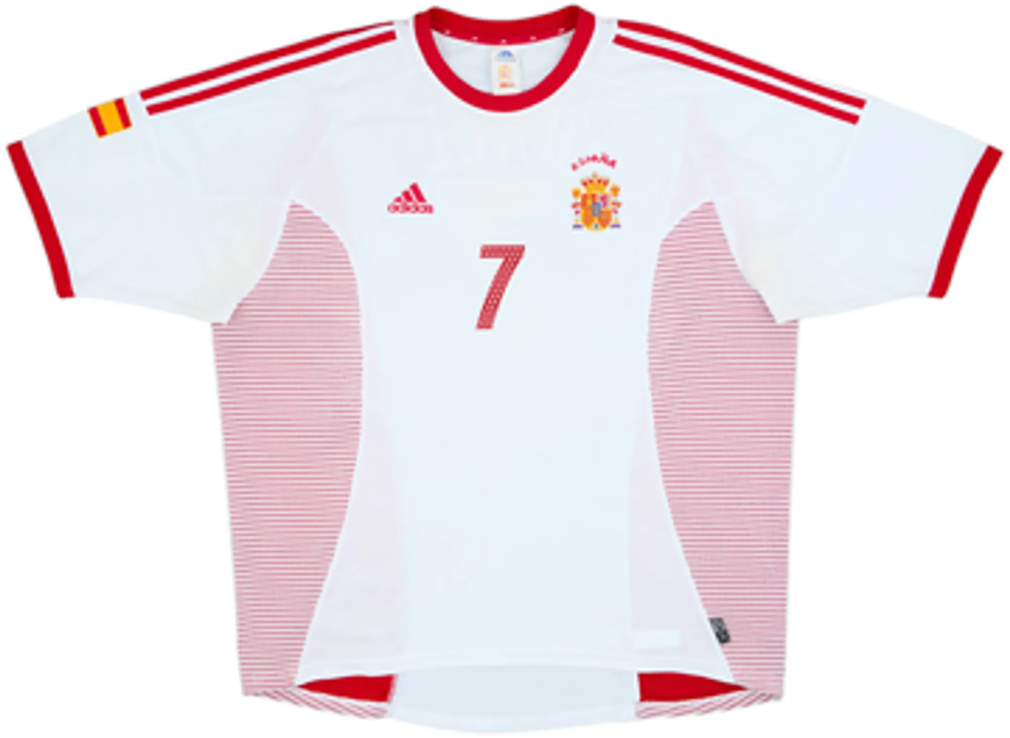 2002-04 Spain Away Shirt Raul #7 - 6/10 - (XXL)