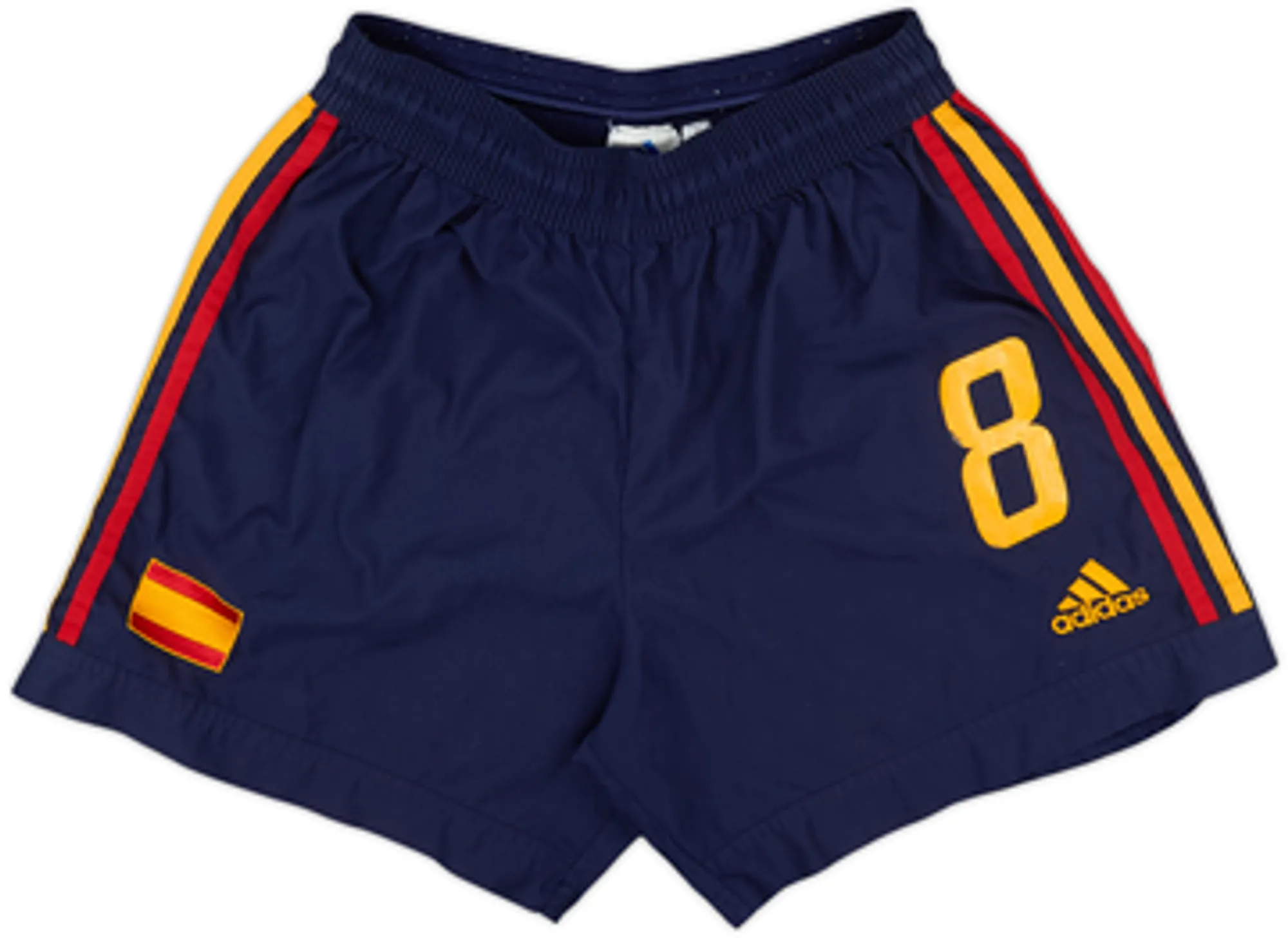 2002-04 Spain Home Shorts #8 - 7/10 - (M)