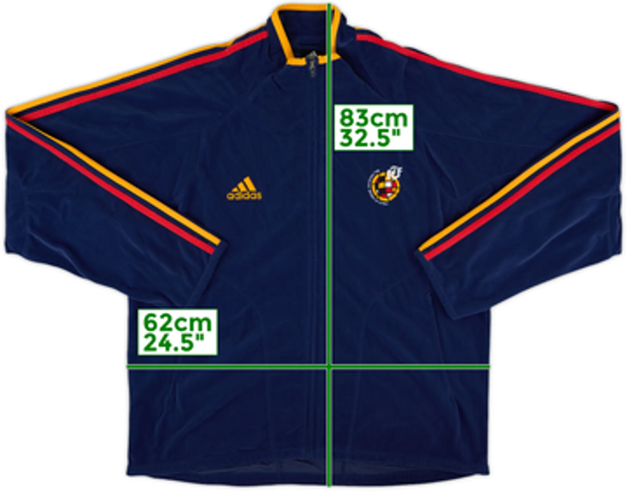 2004-05 Spain adidas Track Jacket - 8/10 - (L)