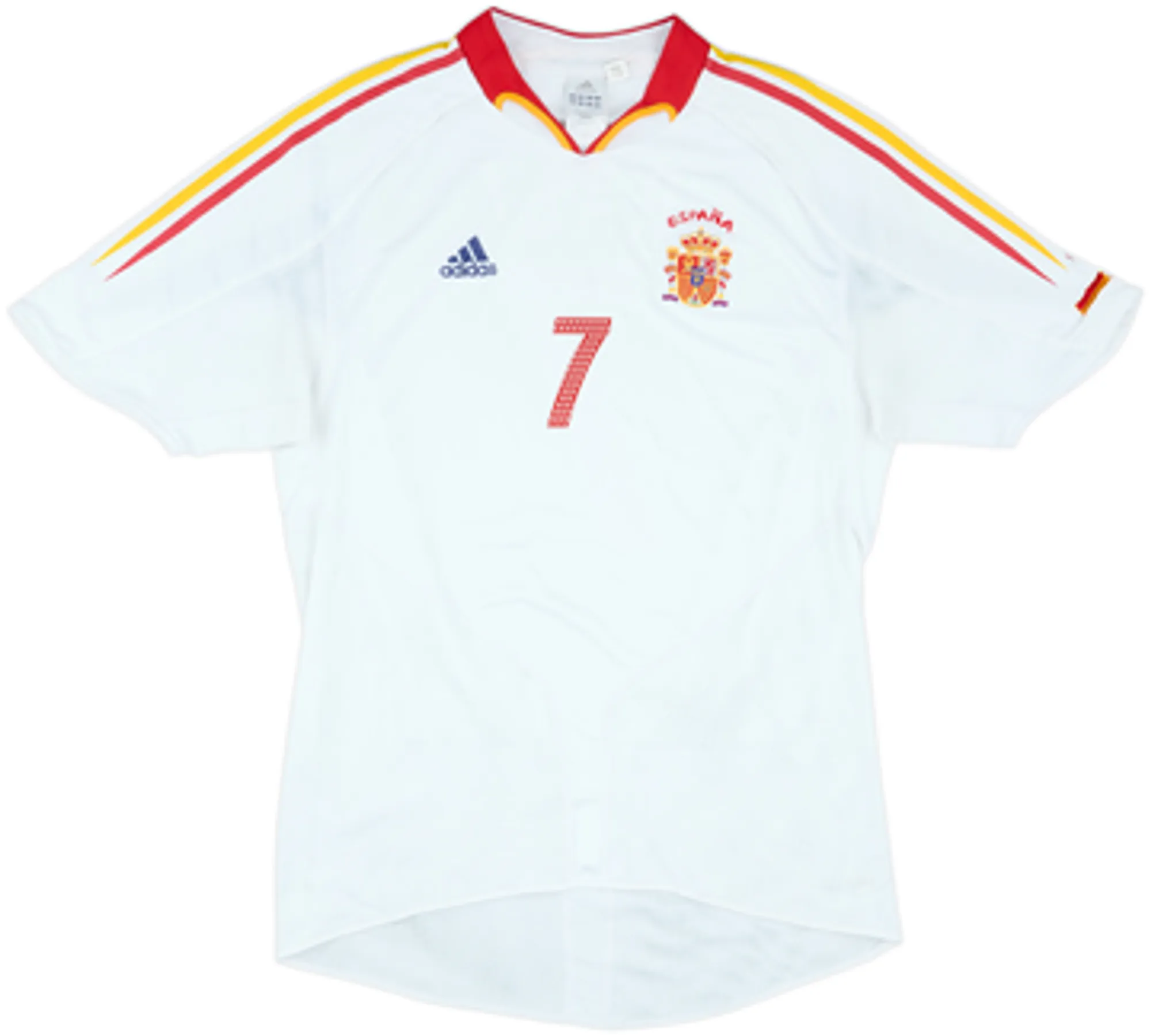2004-06 Spain Away Shirt Raul #7 - 6/10 - (XL)