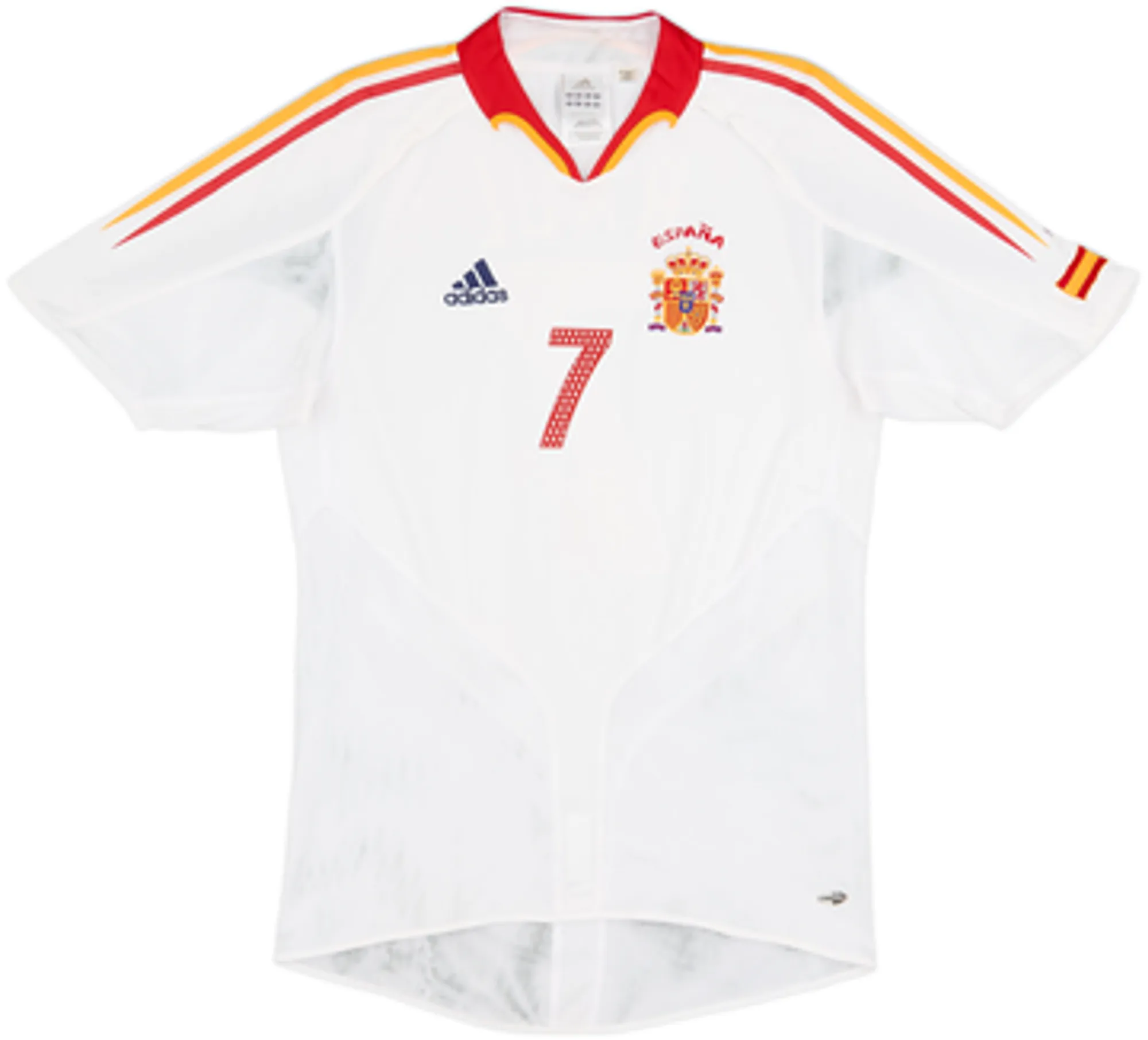2004-06 Spain Away Shirt Raul #7 - 7/10 - (S)