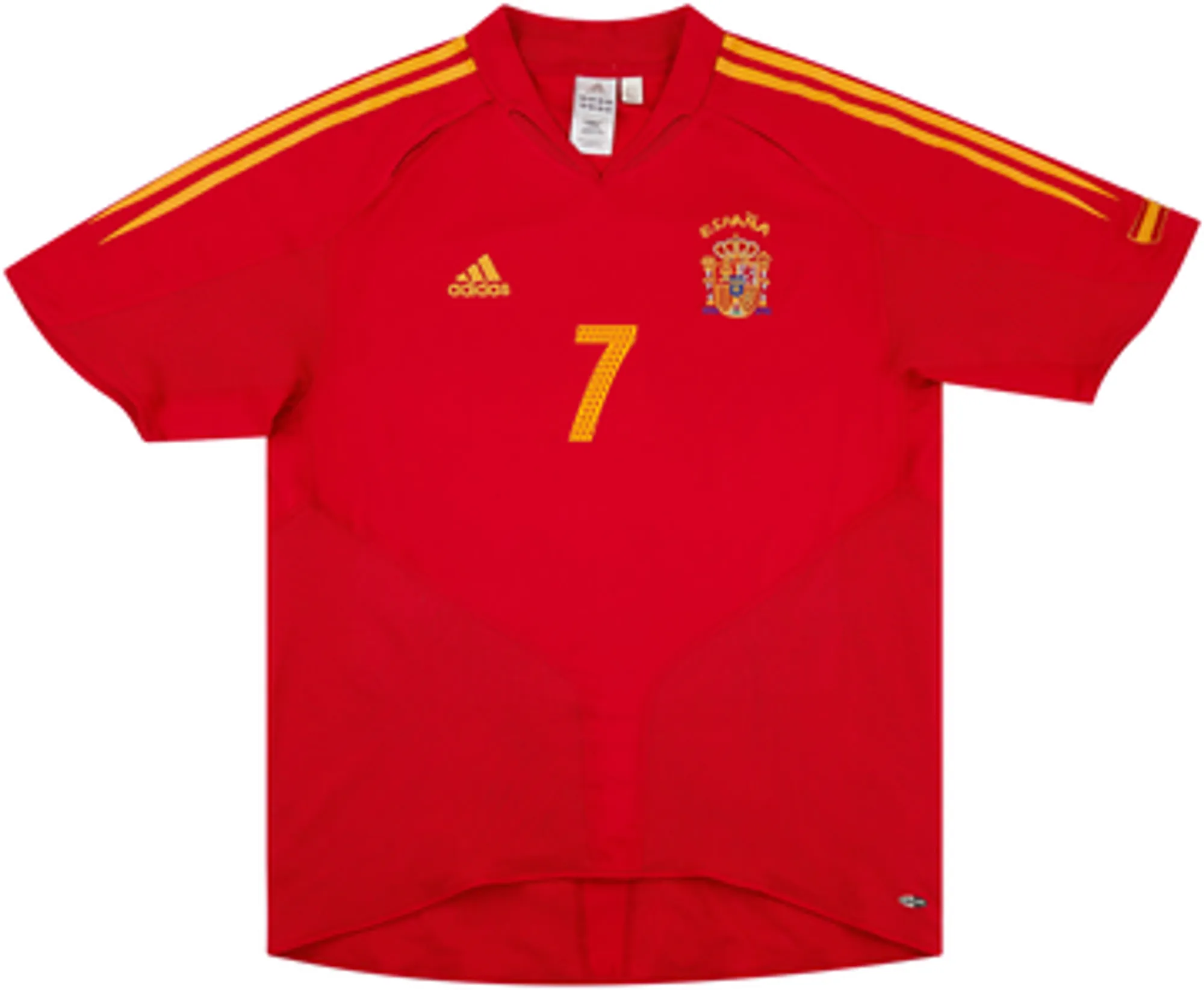 2004-06 Spain Home Shirt Raul #7 - 8/10 - (S)