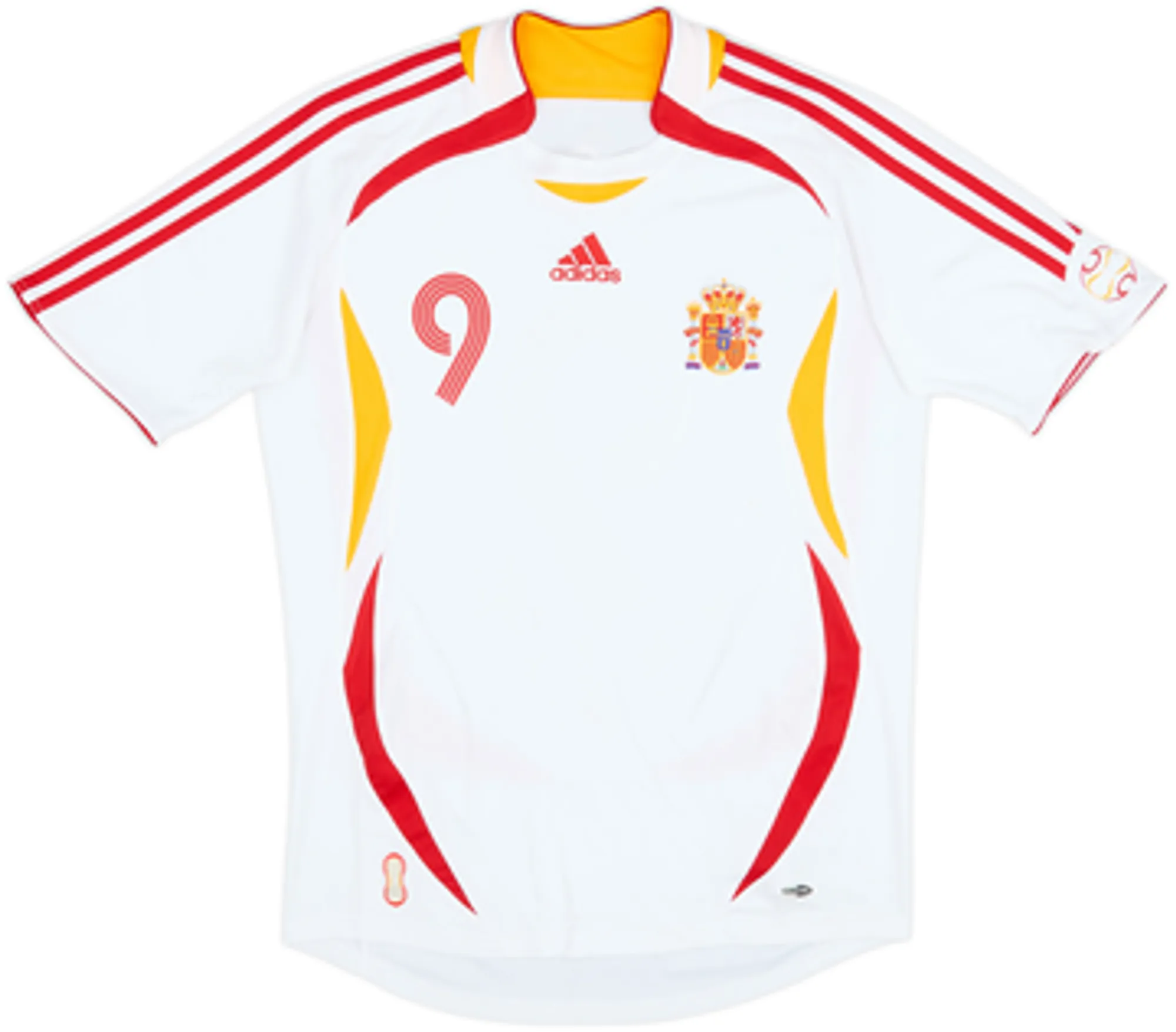 2006-08 Spain Away Shirt F.Torres #9 - 6/10 - (XXL)