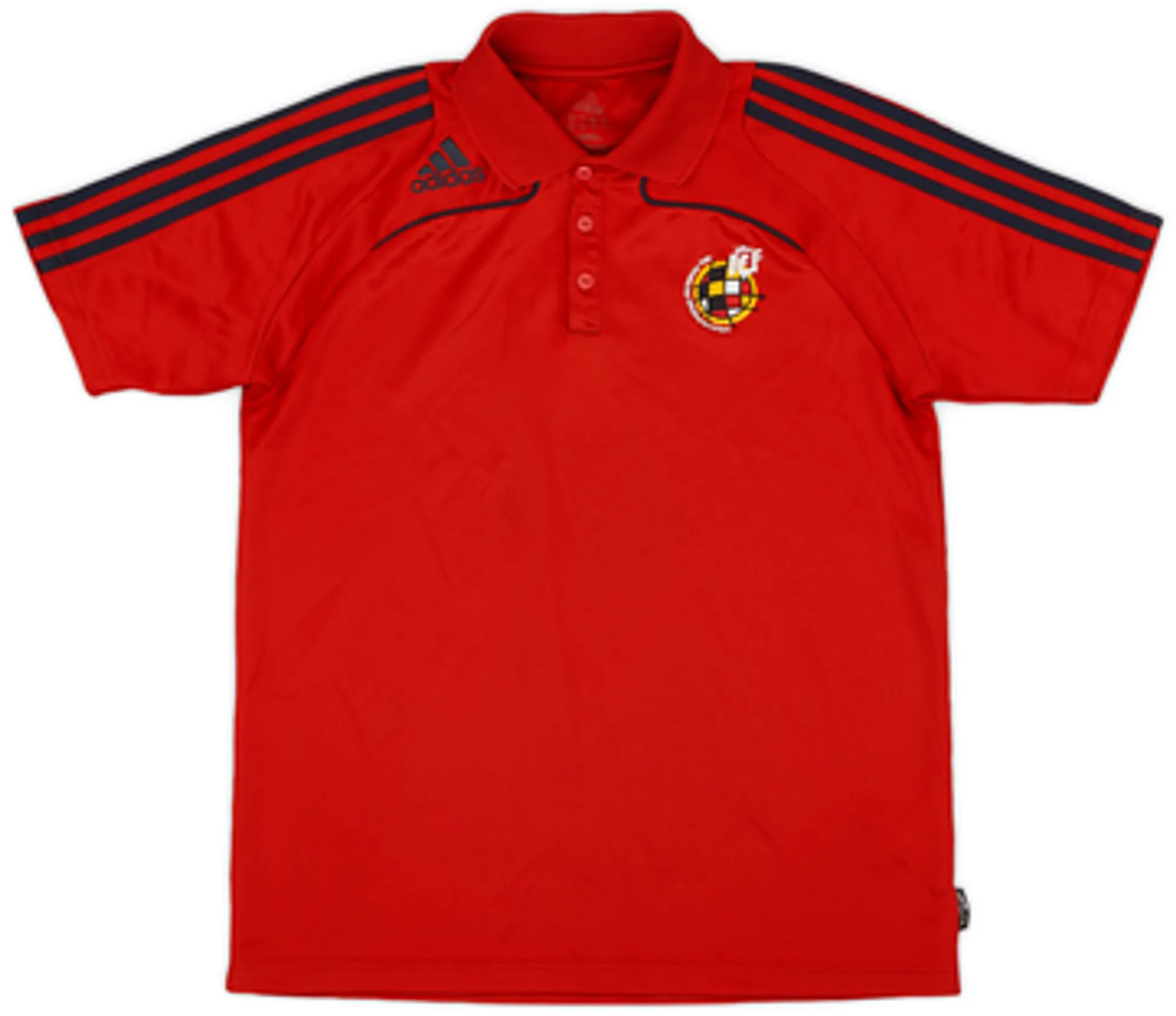 2007-08 Spain adidas Polo Shirt - 8/10 - (M)
