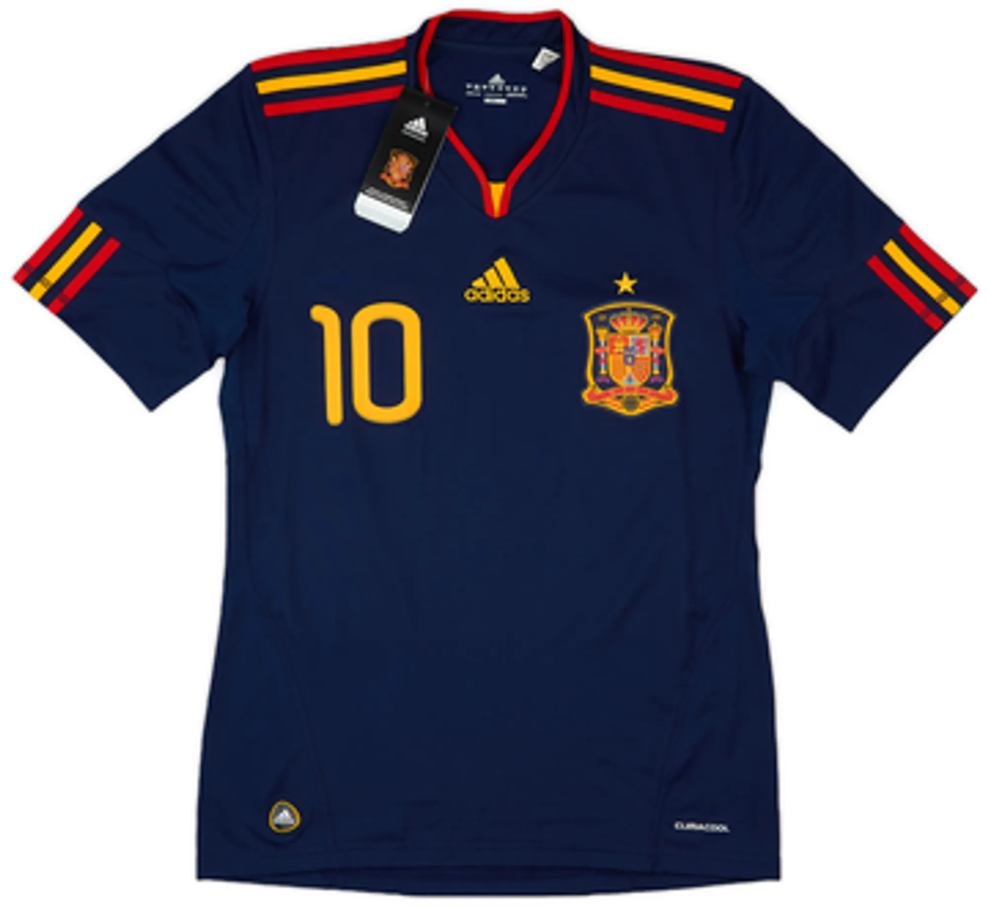2010-11 Spain Away Shirt Fabregas #10 (S)