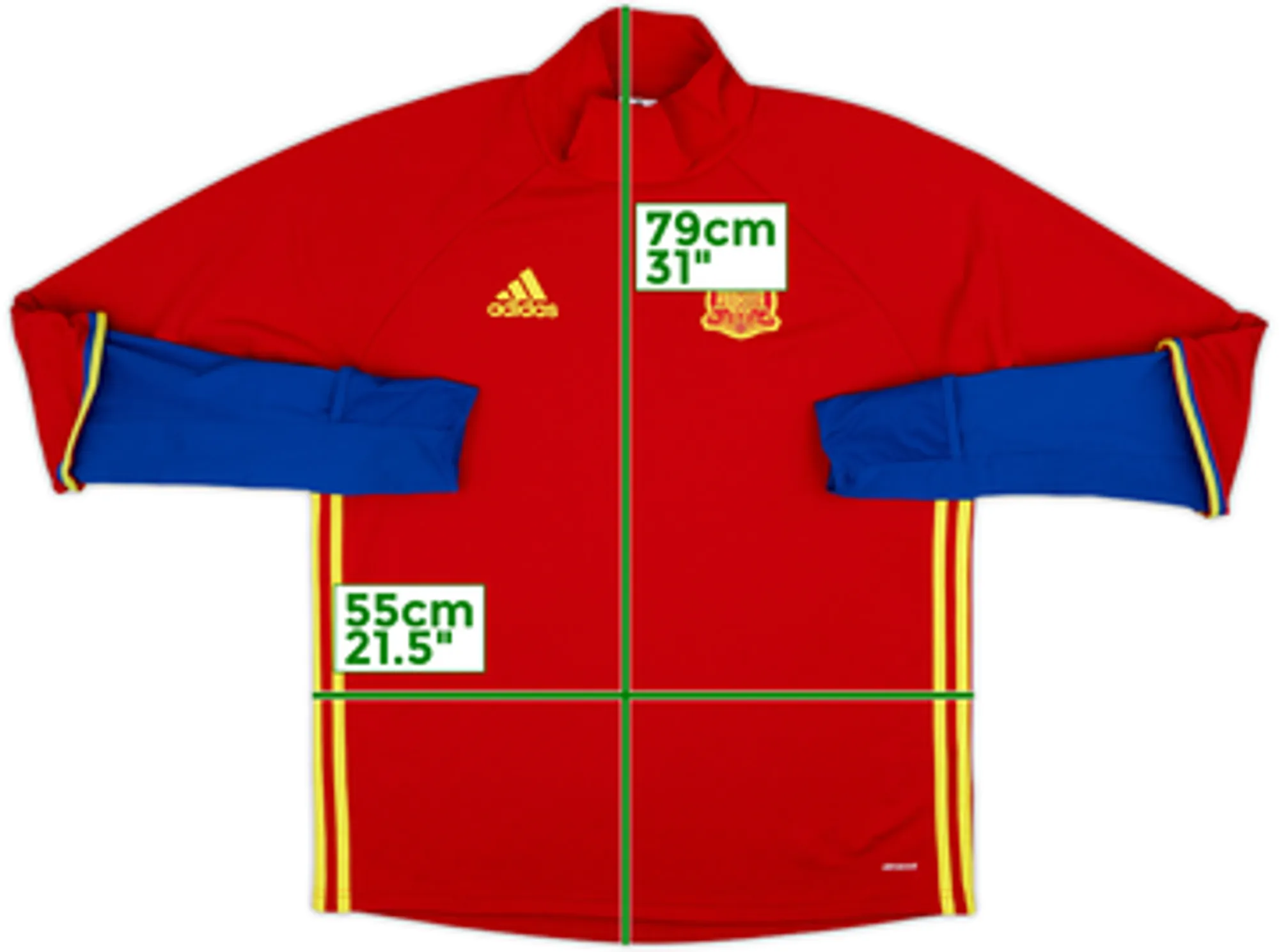 2015-16 Spain adidas Training Top - 8/10 - (L)