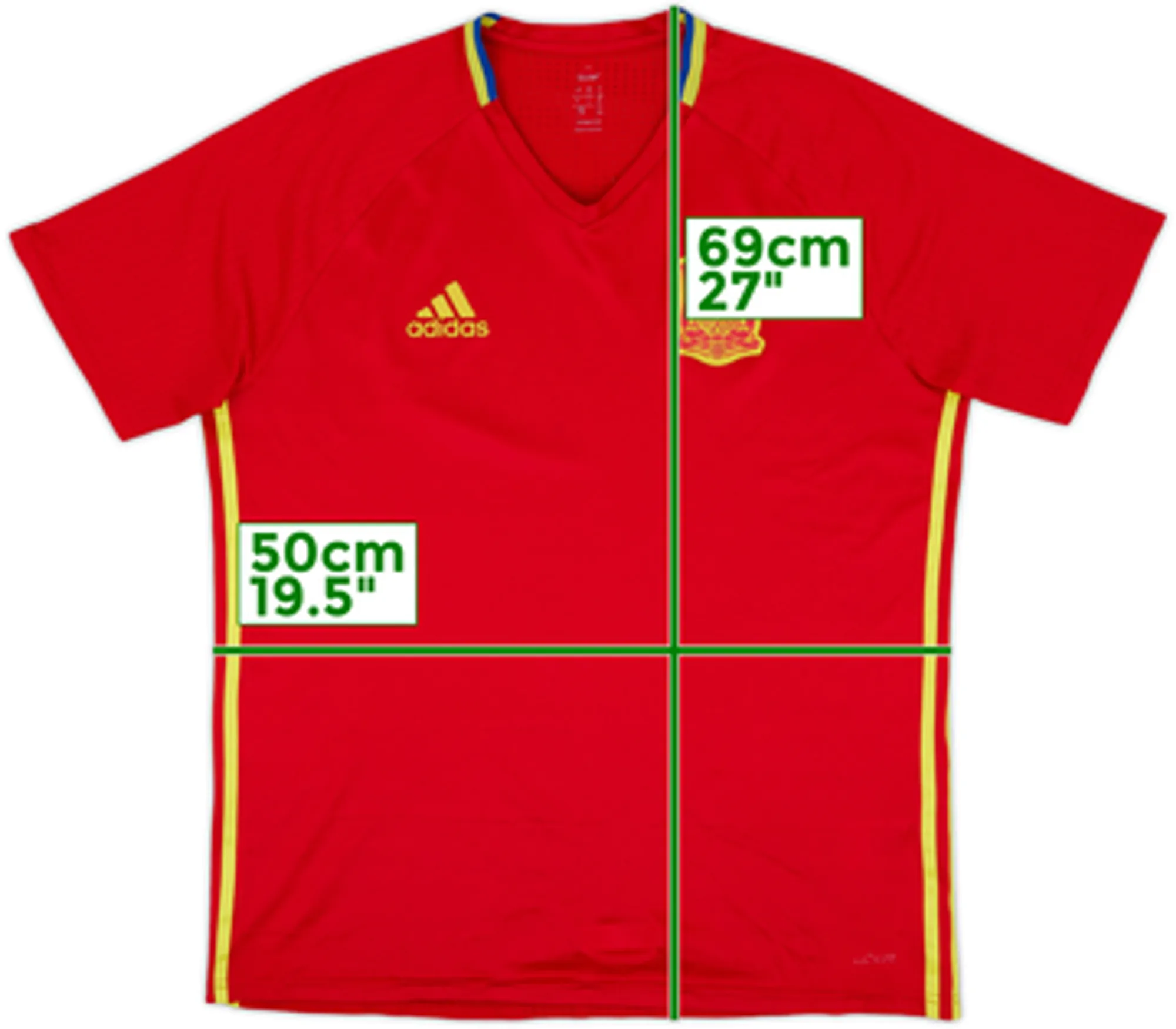 2015-16 Spain adizero Training Shirt - 6/10 - (L)