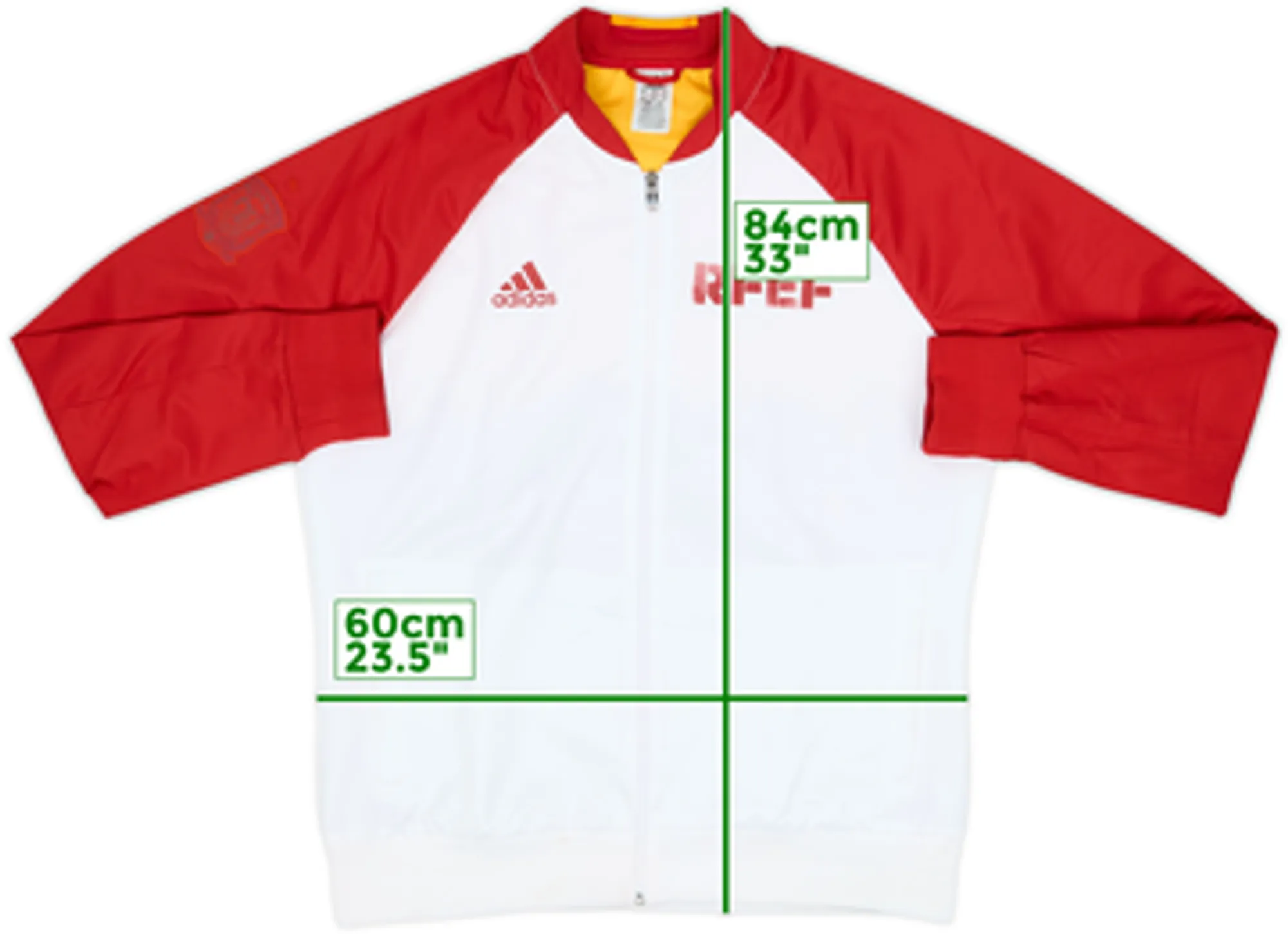 2016-17 Spain RFEF adidas Track Jacket - 8/10 - (XL)