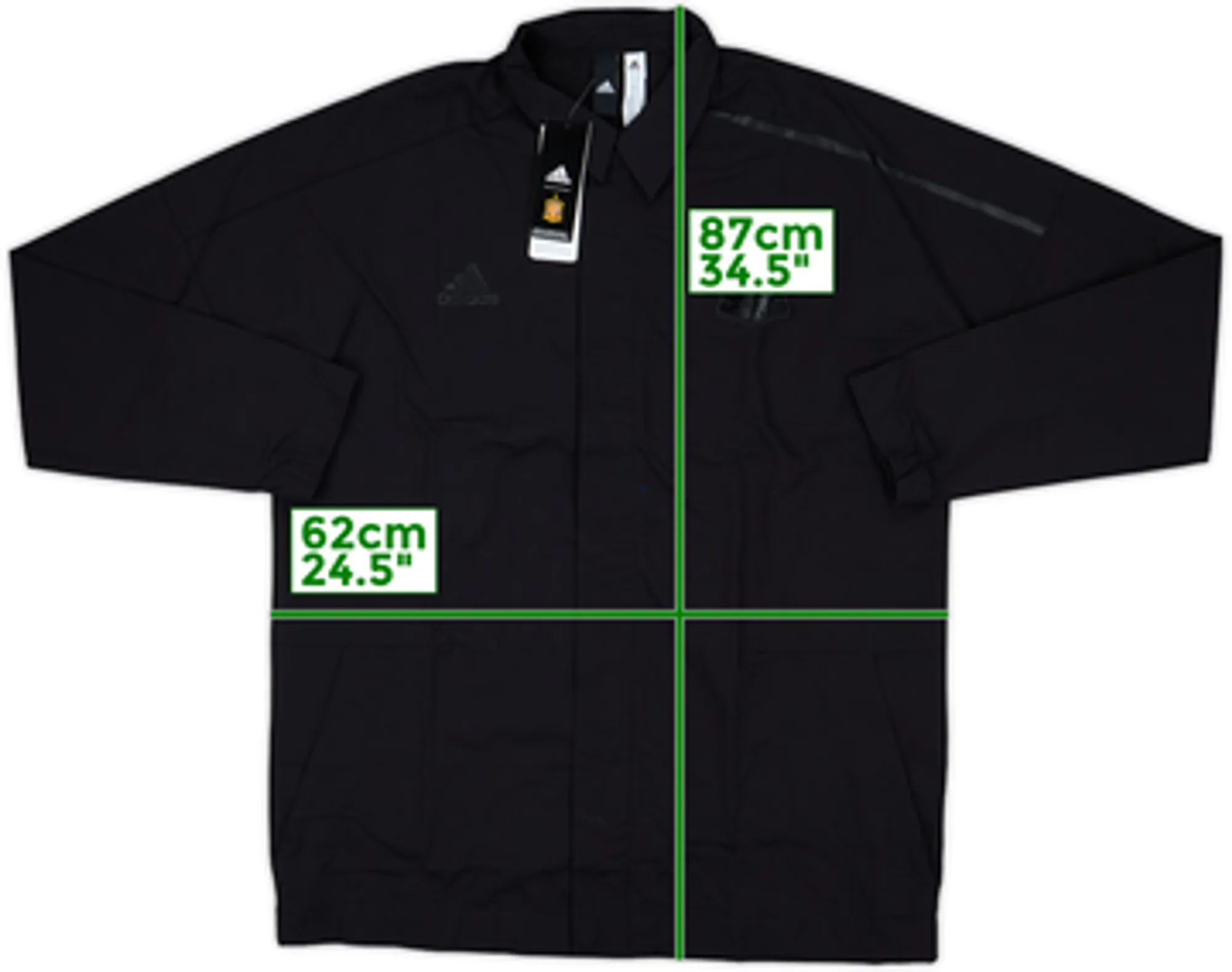 2017-18 Spain adidas Coach Jacket (L)