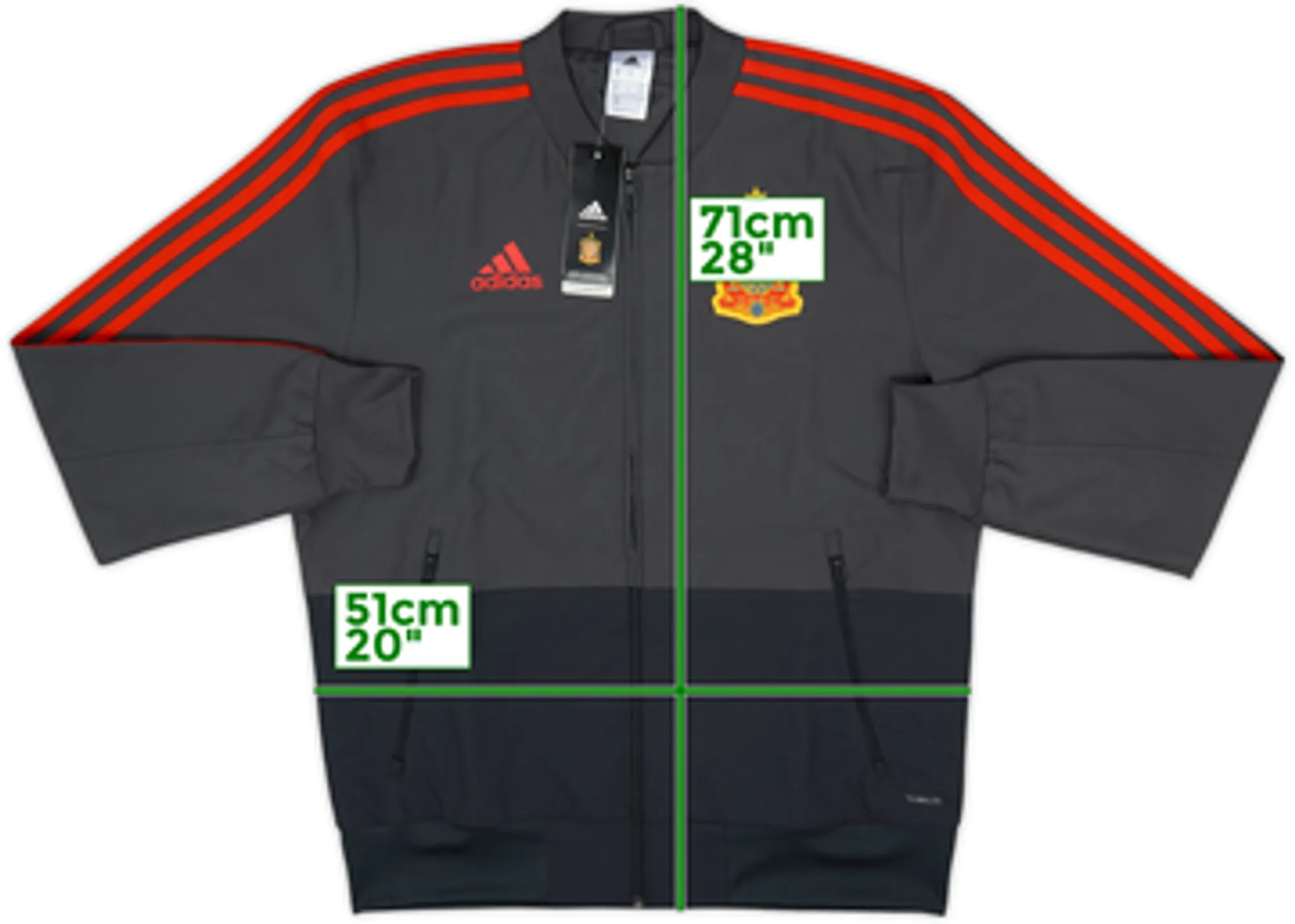 2017-18 Spain adidas Track Jacket (M)