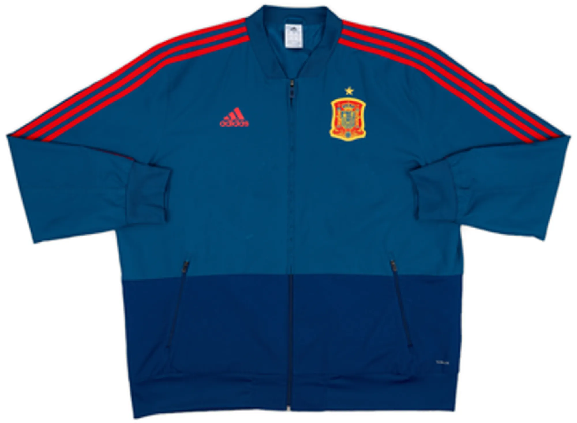 2017-18 Spain adidas Track Jacket - 7/10 - (XXL)