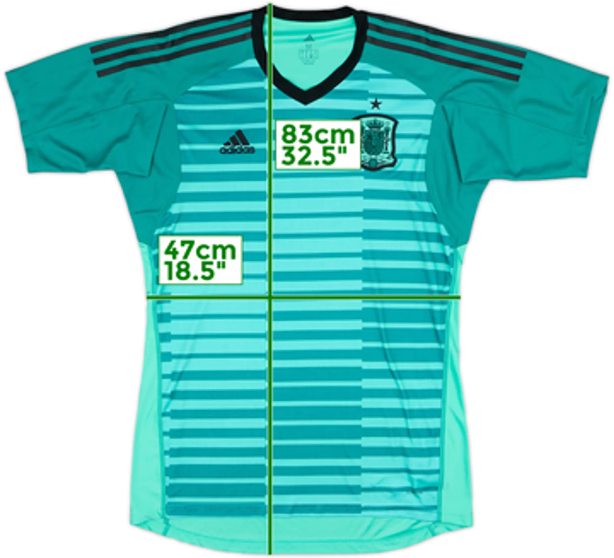 2018-19 Spain GK Shirt - 8/10 - (M)