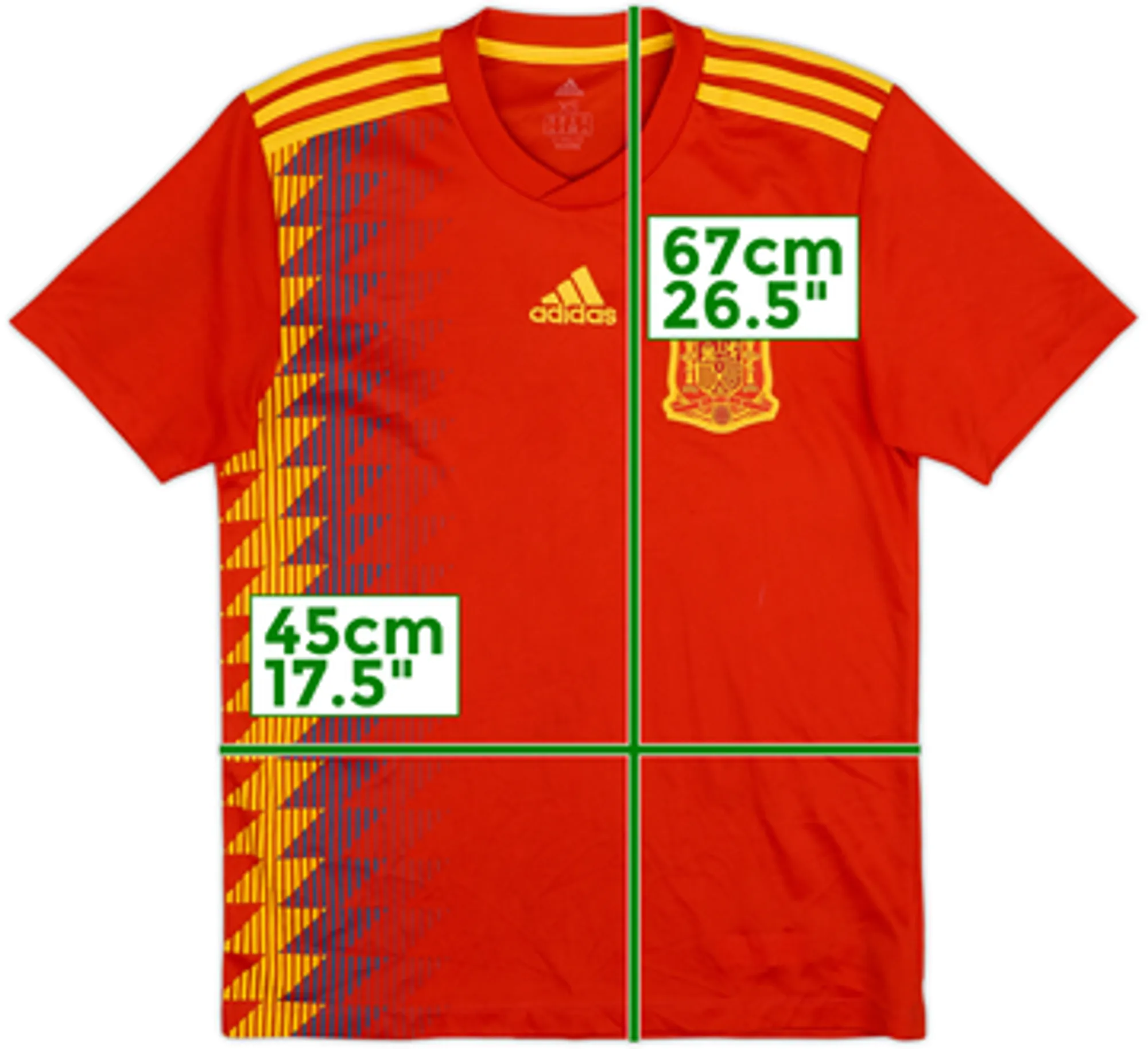 2018-19 Spain Home Shirt - 6/10 - (S)