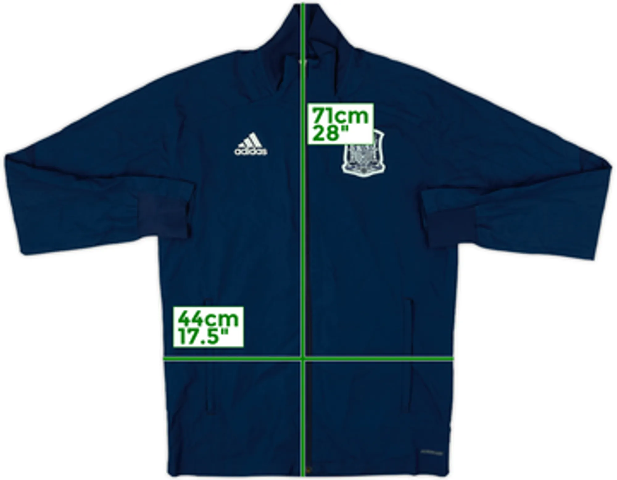 2020-21 Spain adidas Track Jacket - 8/10 - (S)