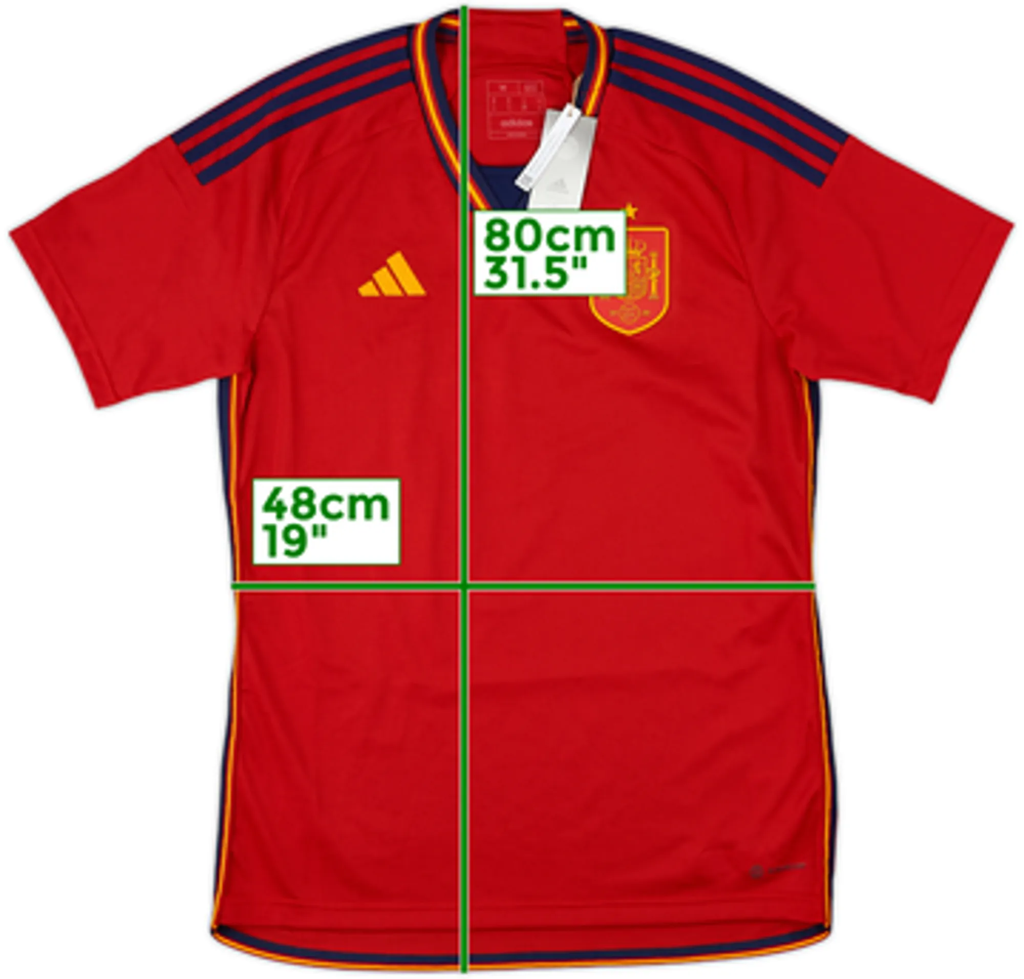 2022-23 Spain Home Shirt (M)