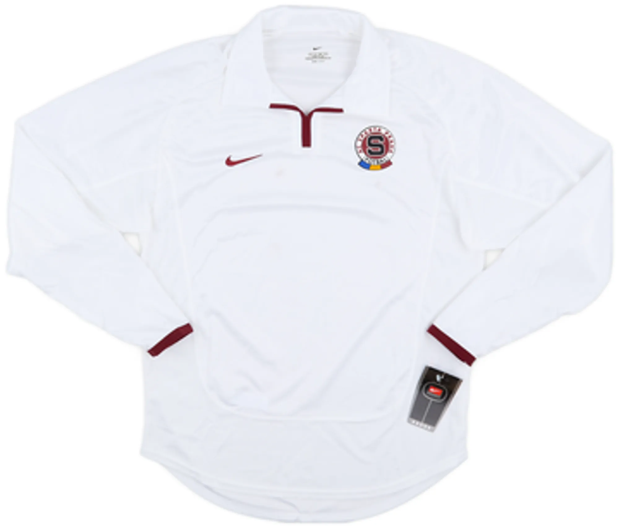 2001-03 Sparta Prague Player Issue Away L/S Shirt (S)