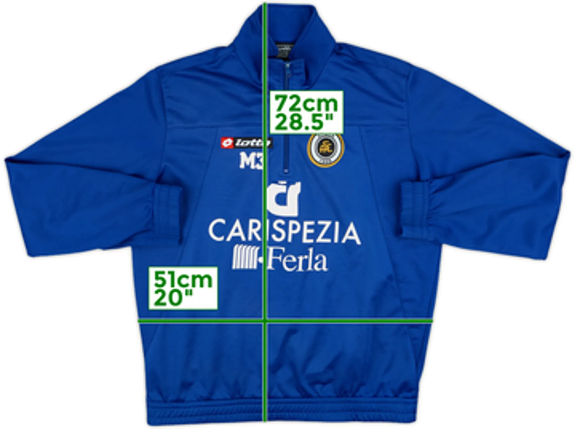 2012-13 Spezia Lotto 1/4 Zip Drill Top - 6/10 - (M)