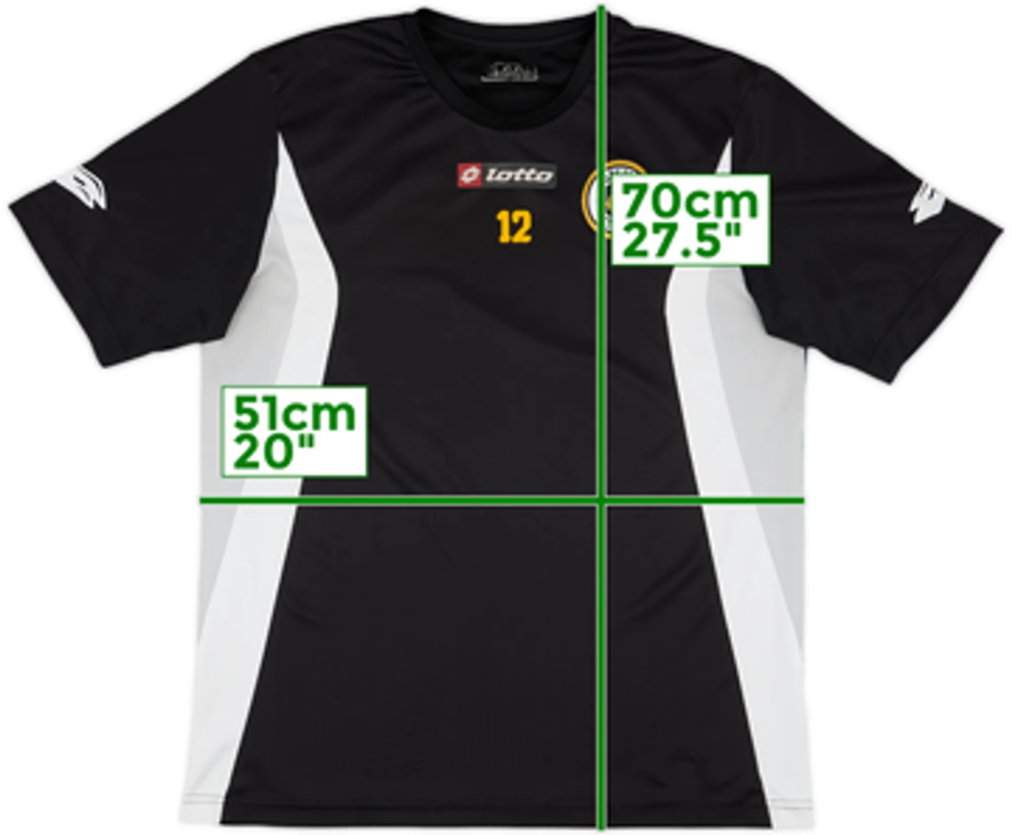 2012-13 Spezia Lotto Player Issue Training Shirt #12 - 8/10 - (L)