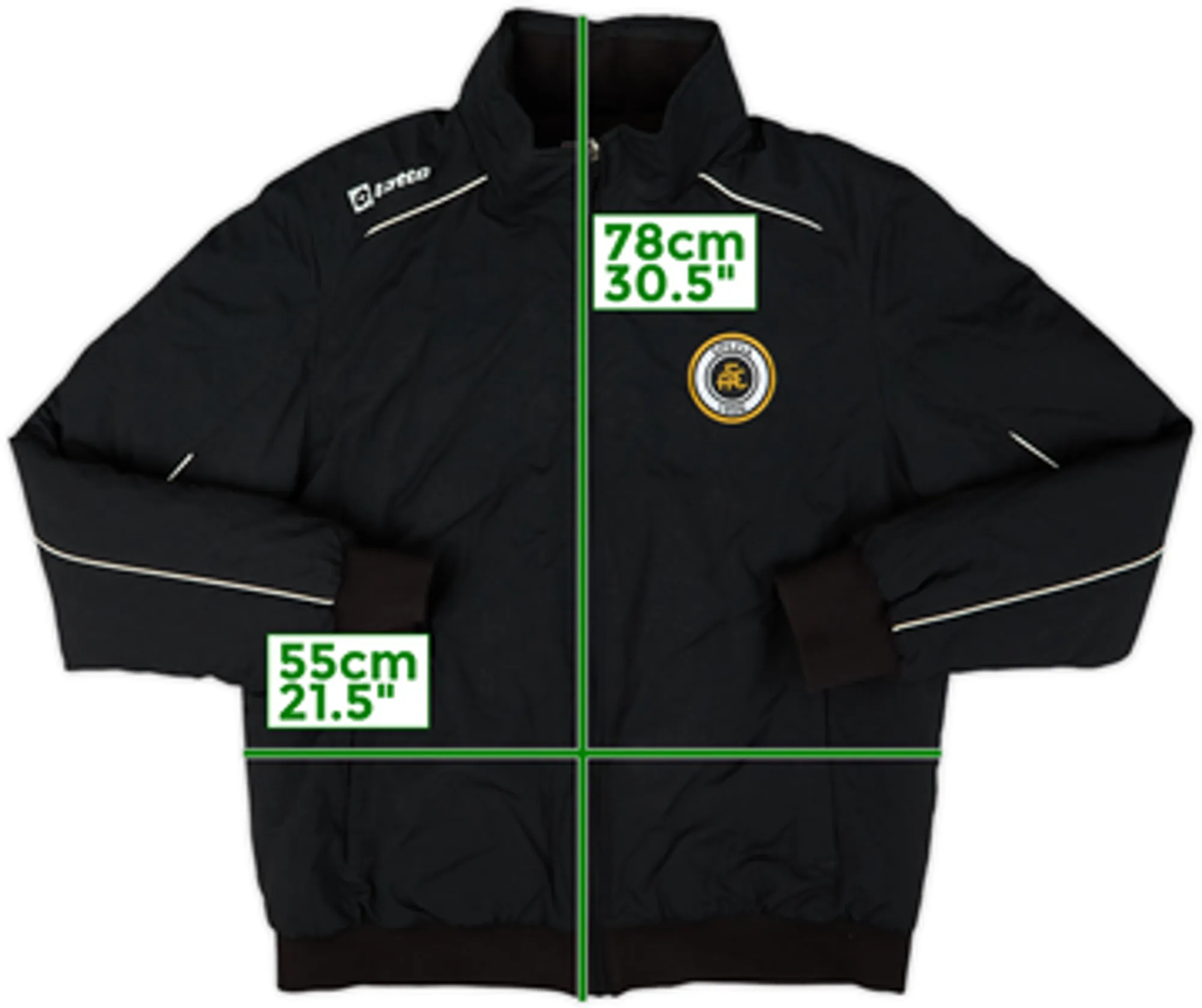 2013-14 Spezia Lotto Padded Bench Coat - 10/10 - (L)