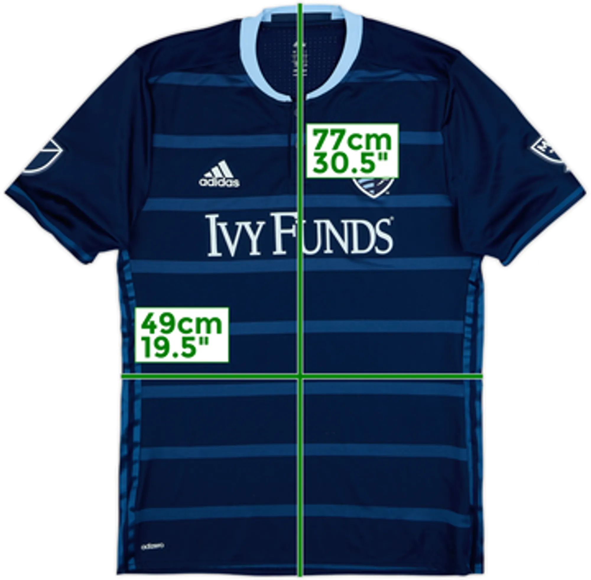 2016 Sporting Kansas City Authentic Away Shirt - 8/10 - (L)