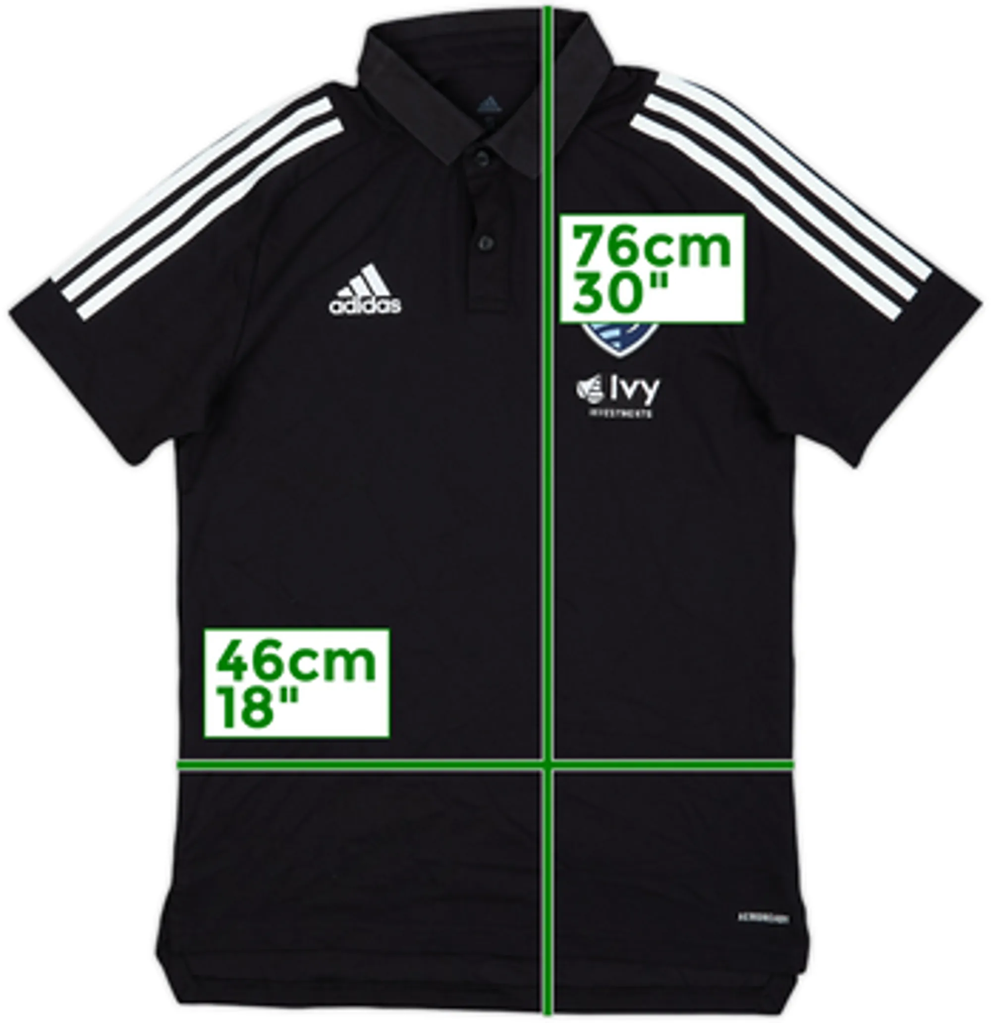 2019-20 Sporting Kansas City adidas Polo Shirt - 8/10 - (S)