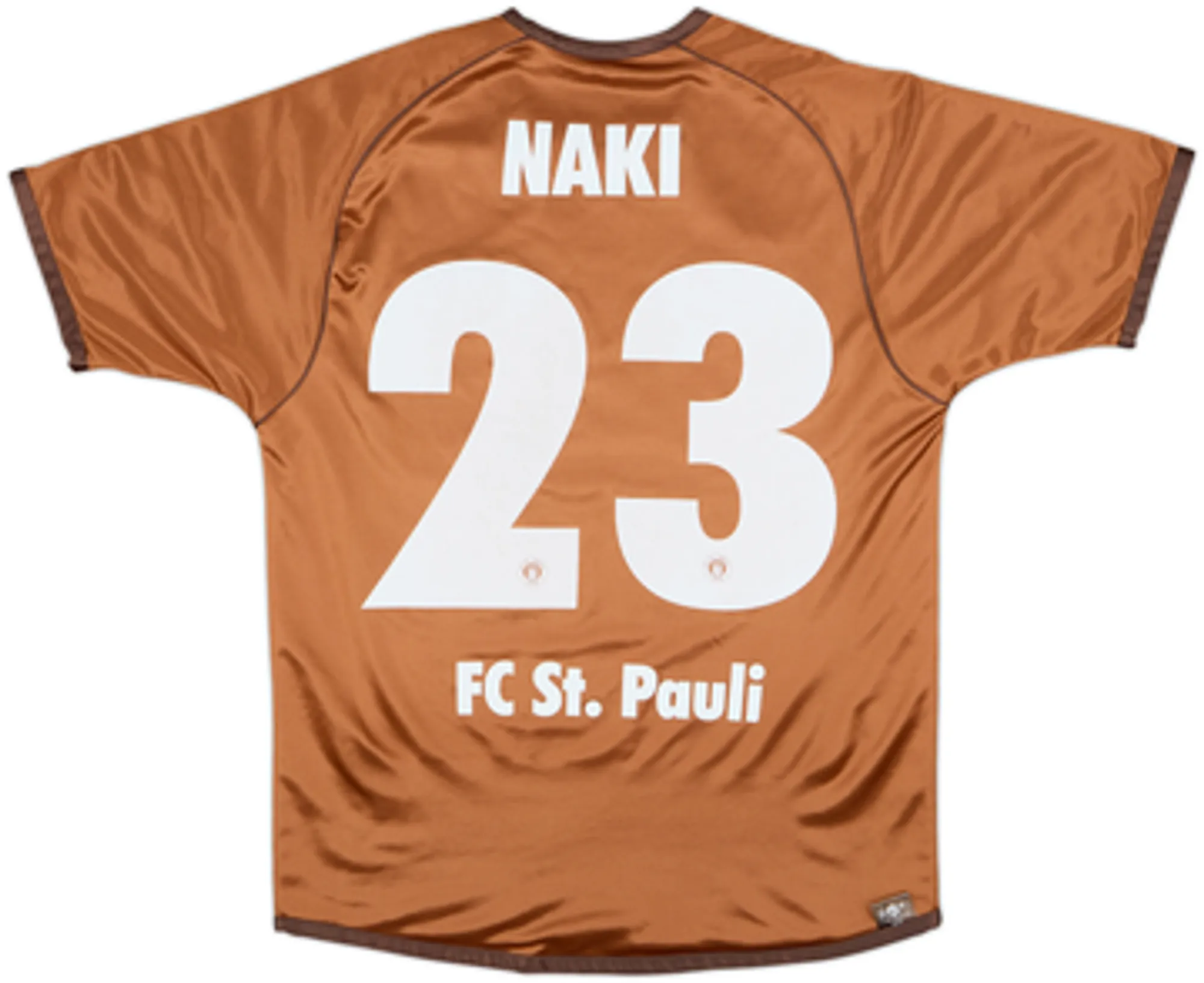 2010-11 St Pauli Reversible Centenary Home Shirt Naki #23 - 7/10 - (M)