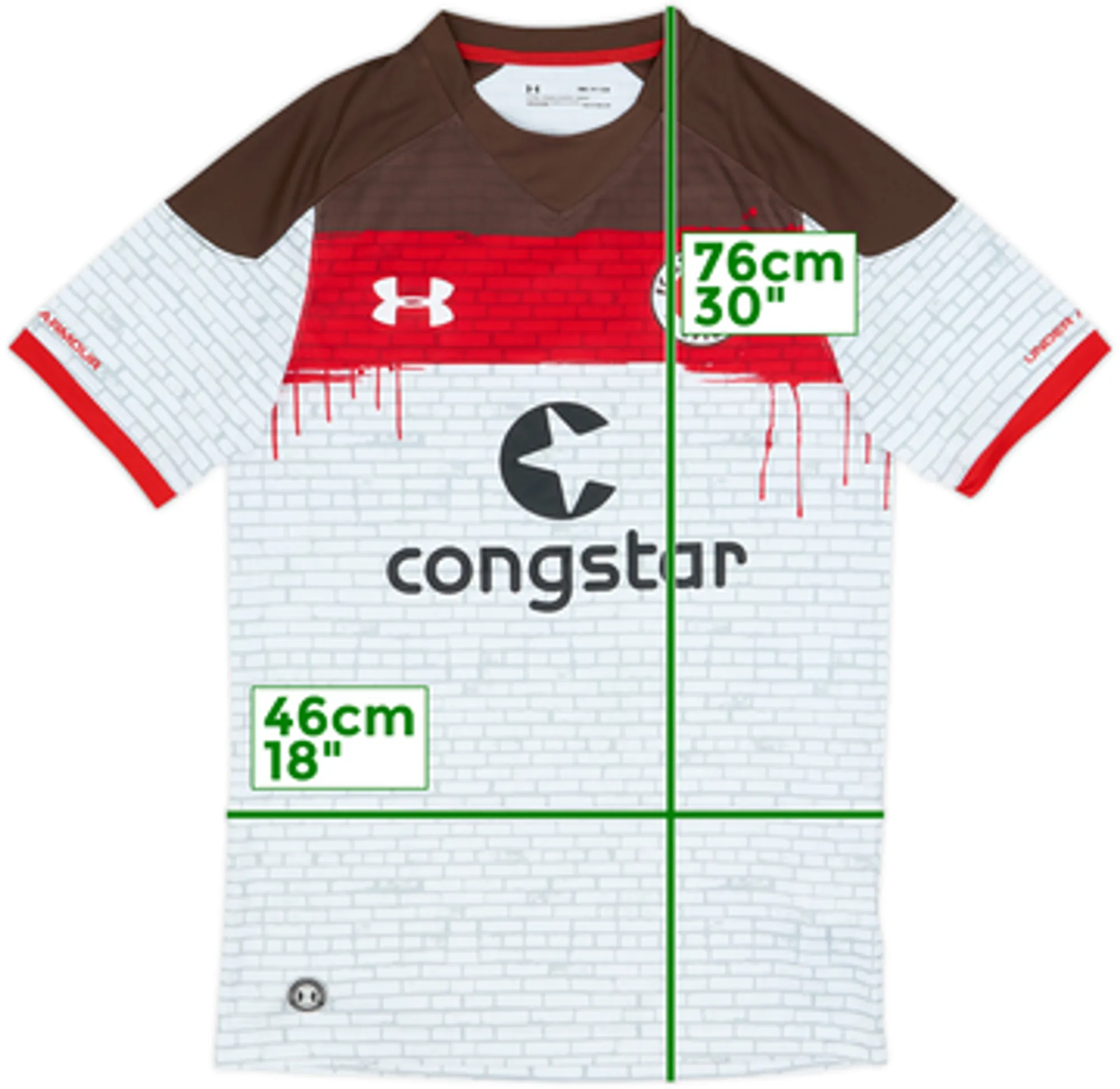 2017-18 St Pauli Away Shirt - 8/10 - (S)