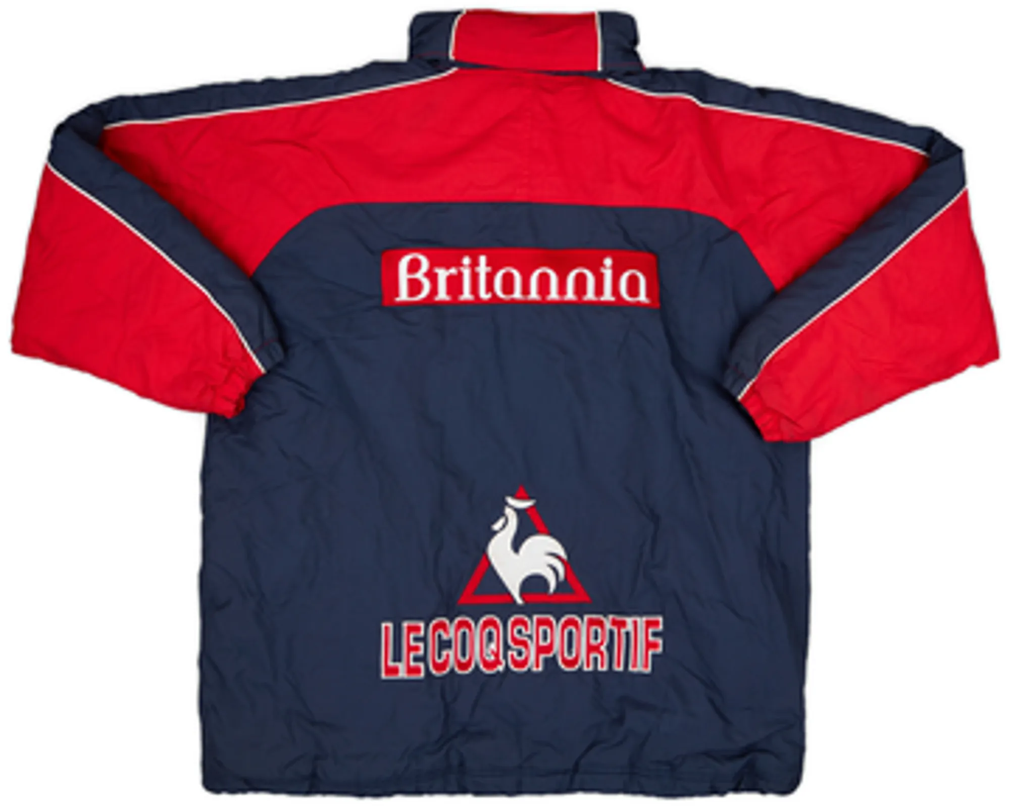 2002-03 Stoke Le Coq Sportif Padded Bench Coat - 9/10 - (S)