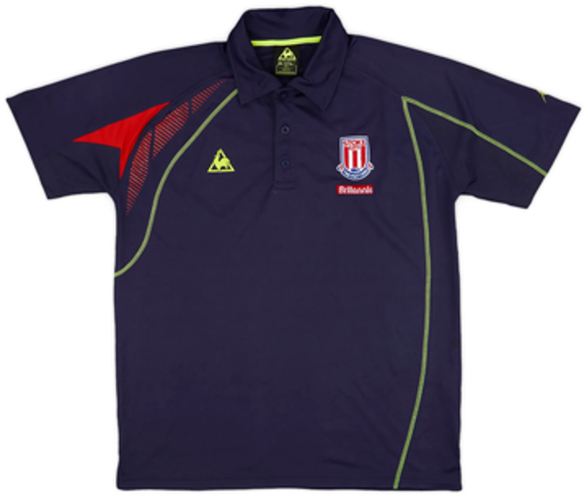 2009-10 Stoke City Le Coq Sportif Polo Shirt - 7/10 - (L)