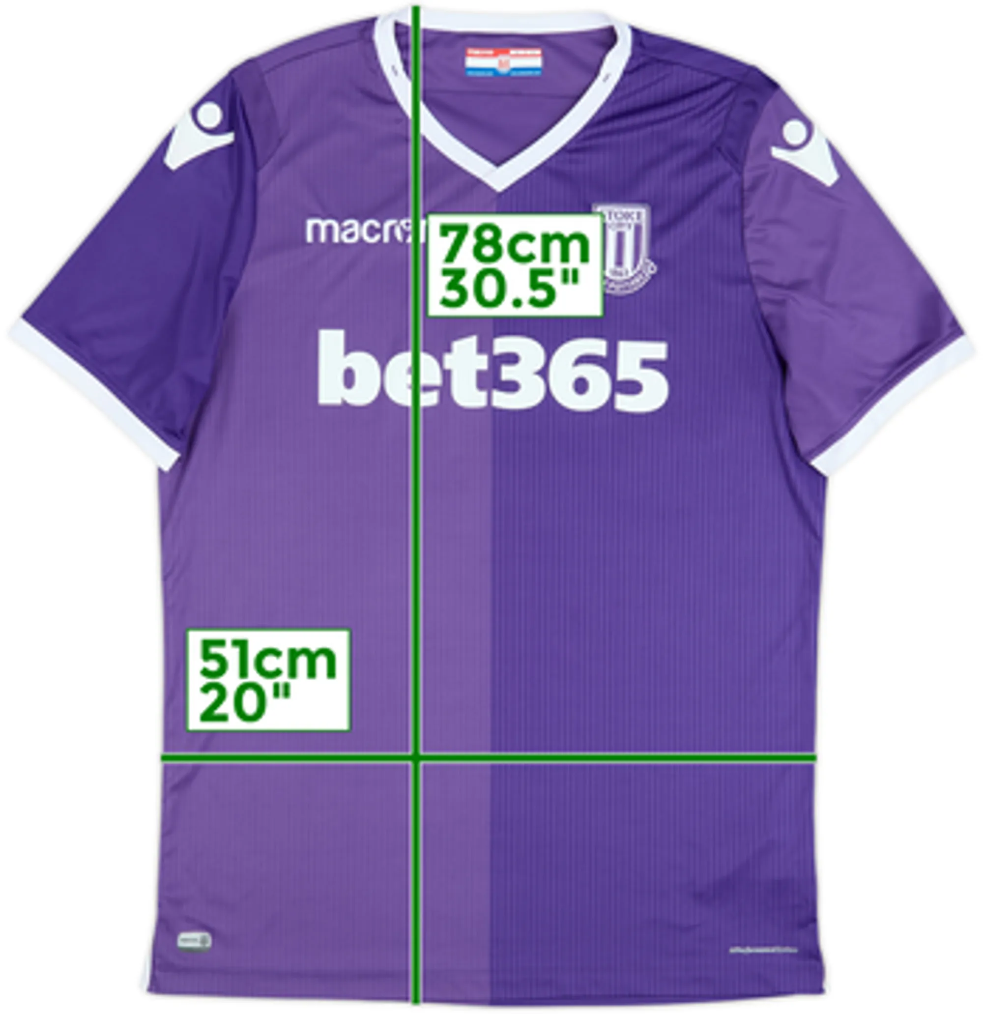 2018-19 Stoke City Away Shirt - 10/10 - (L)