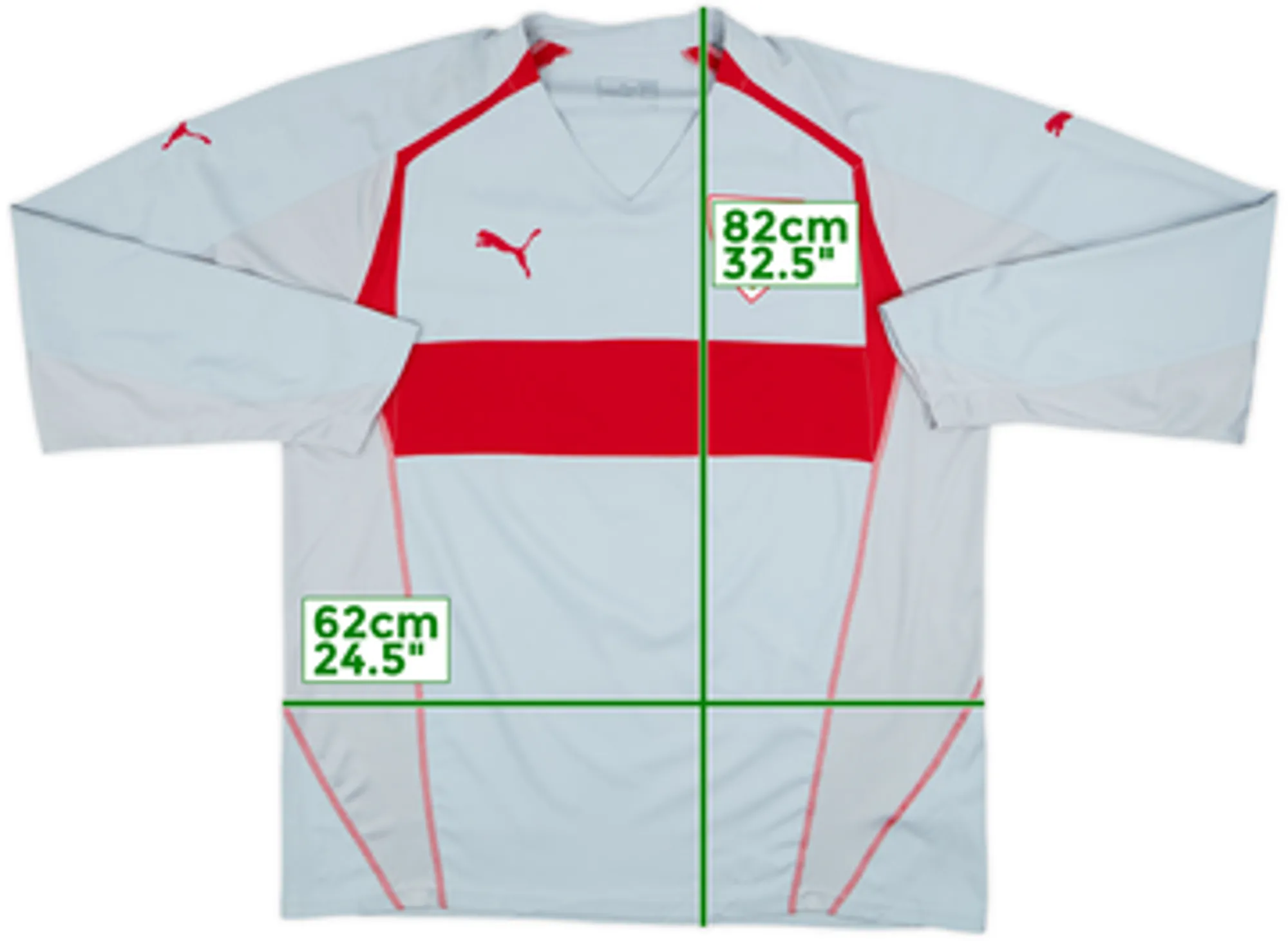 2004-05 Stuttgart Player Issue Third L/S Shirt - 7/10 - (XXL)