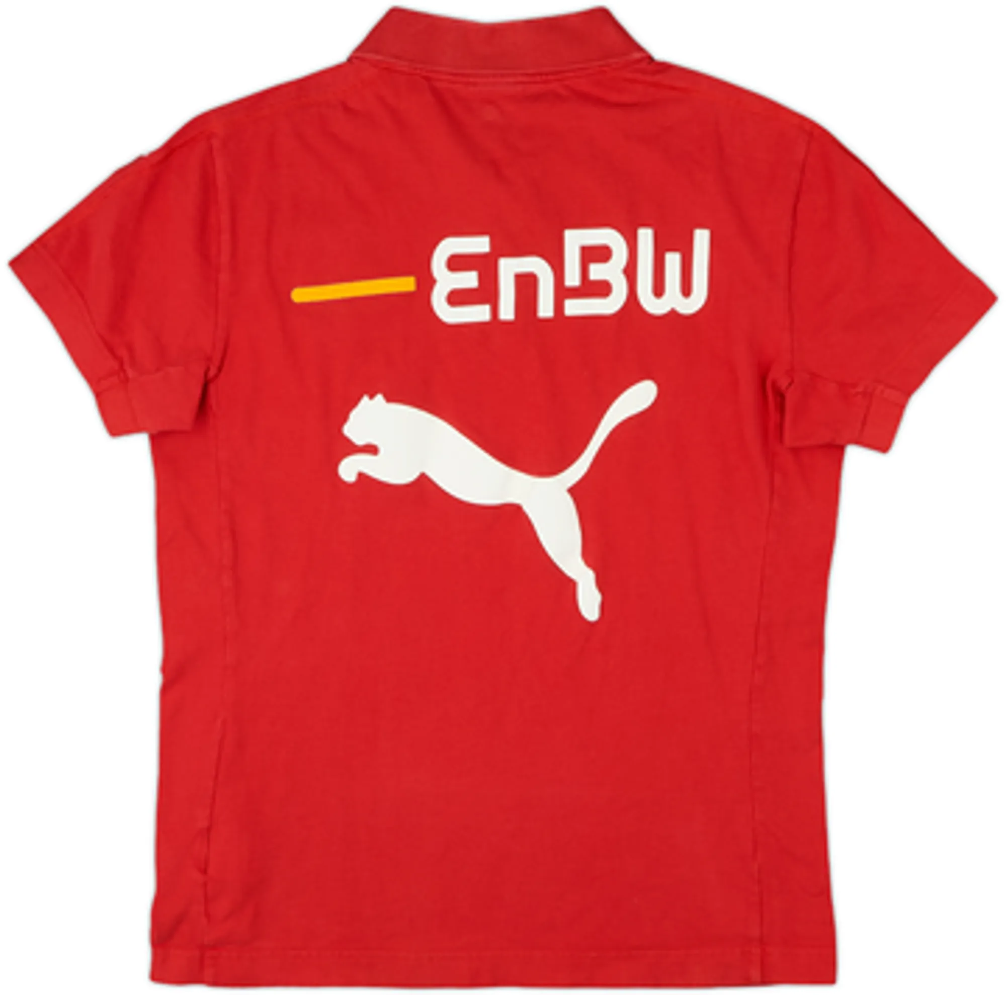 2008-09 Stuttgart Player Issue Puma Polo Shirt #30 - 8/10 - (M)