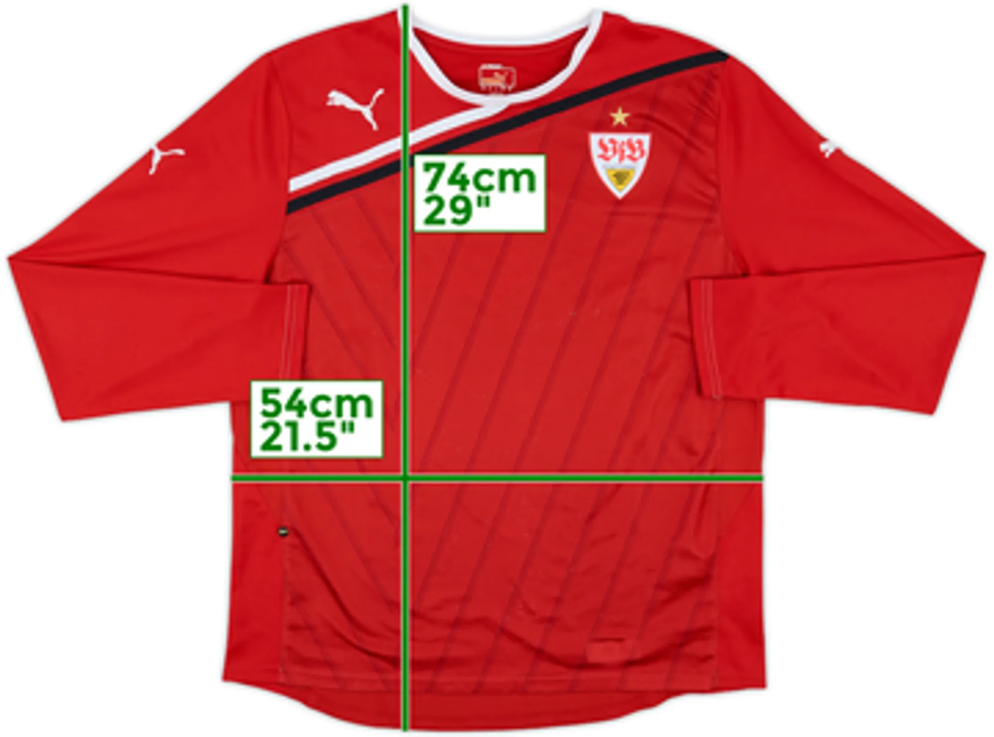 2011-12 Stuttgart Puma Training L/S Shirt - 6/10 - (L)