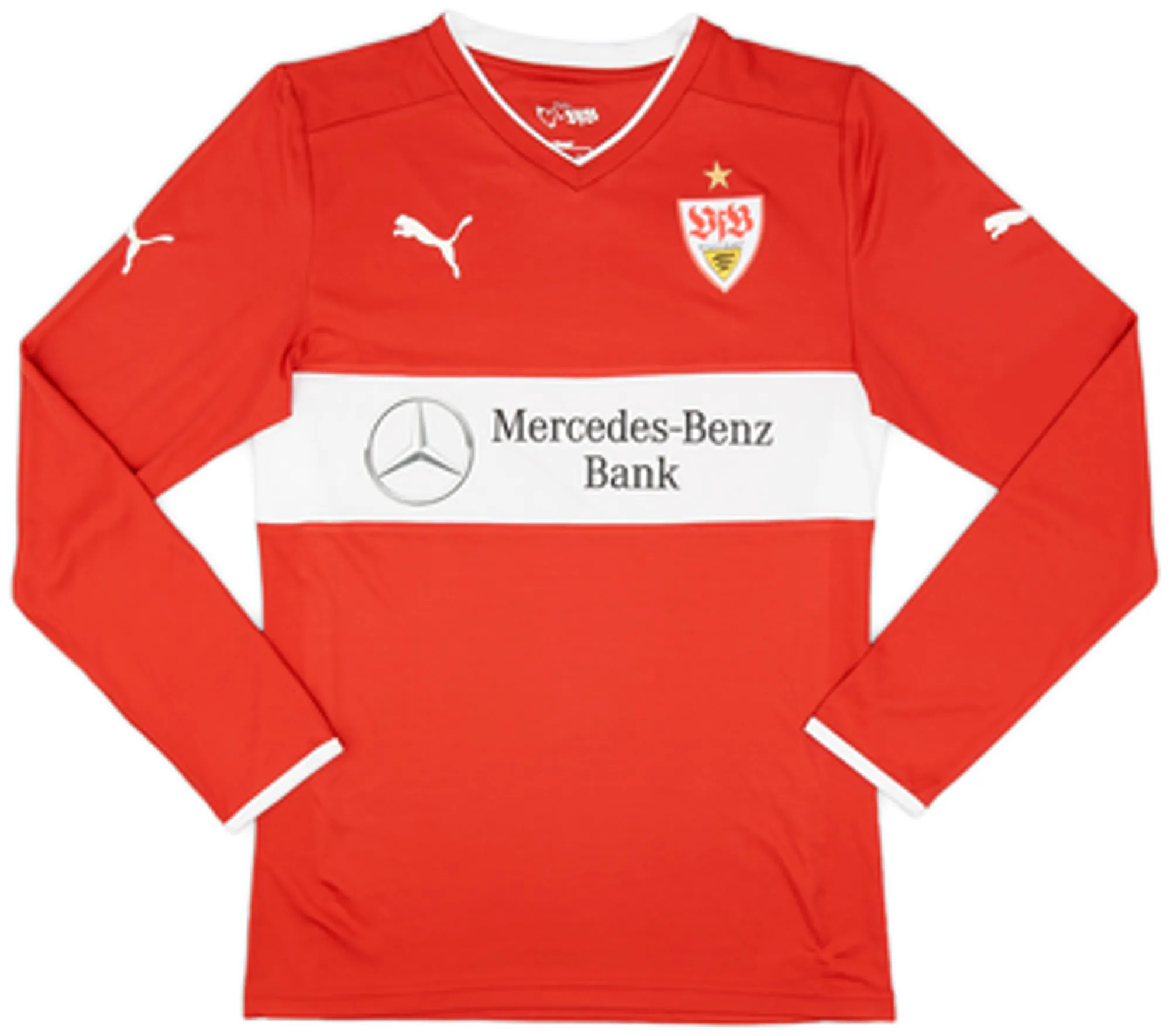 2012-14 Stuttgart Away L/S Shirt - 9/10 - (S)