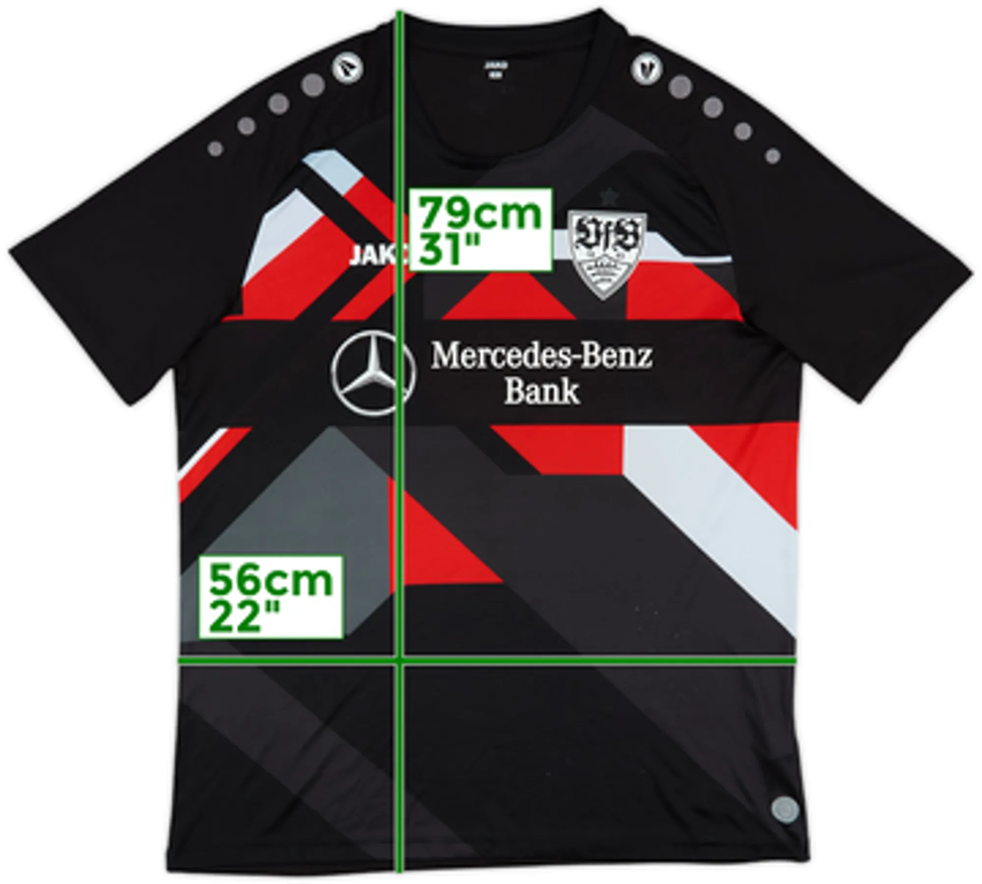 2020-21 Stuttgart Jako Training Shirt - 8/10 - (M)