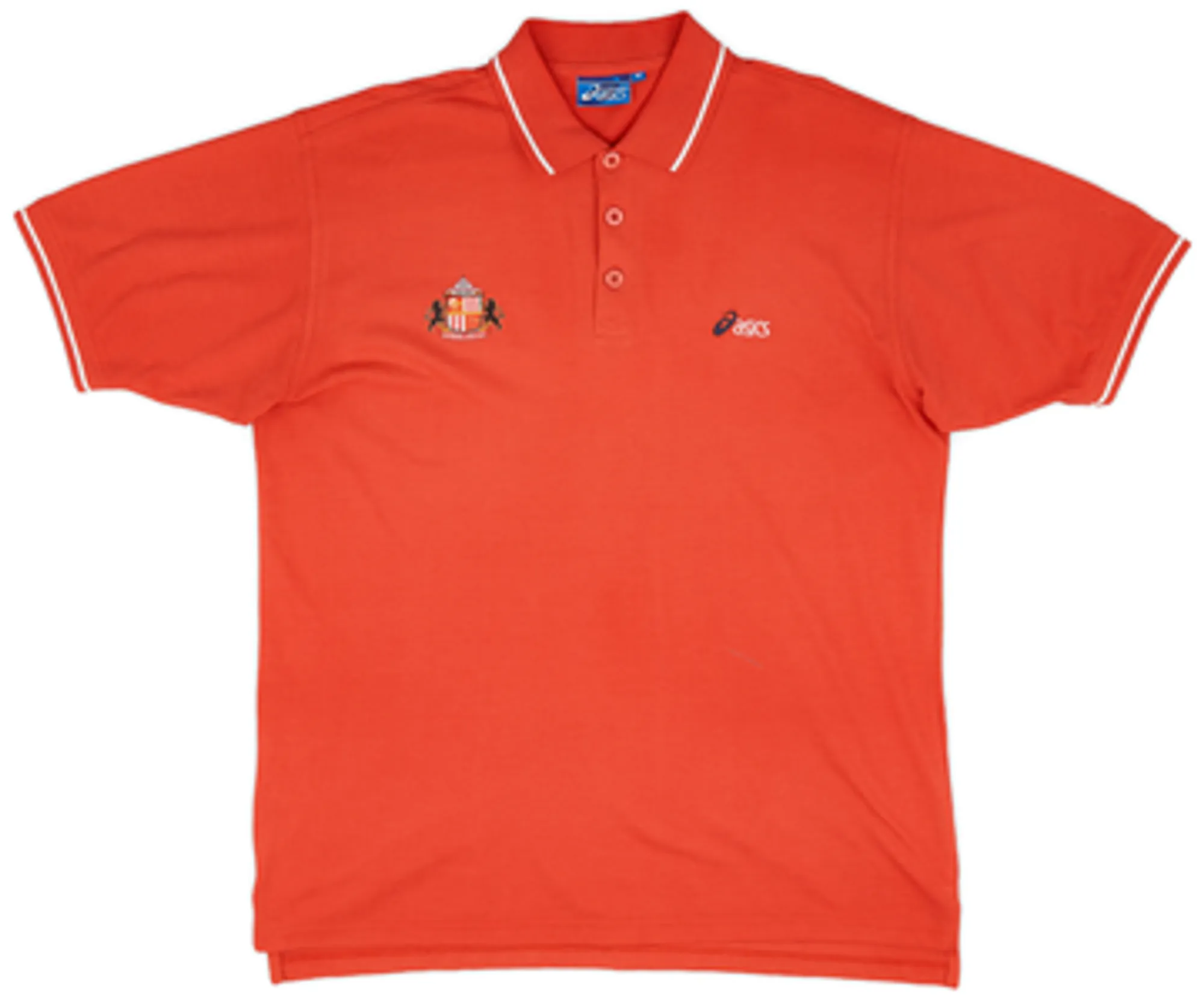 1998-99 Sunderland Asics Polo Shirt - 7/10 - (M)