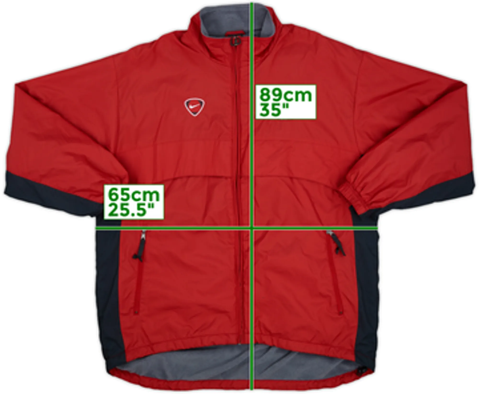 2000-01 Sunderland Nike Padded Bench Coat - 8/10 - (L)