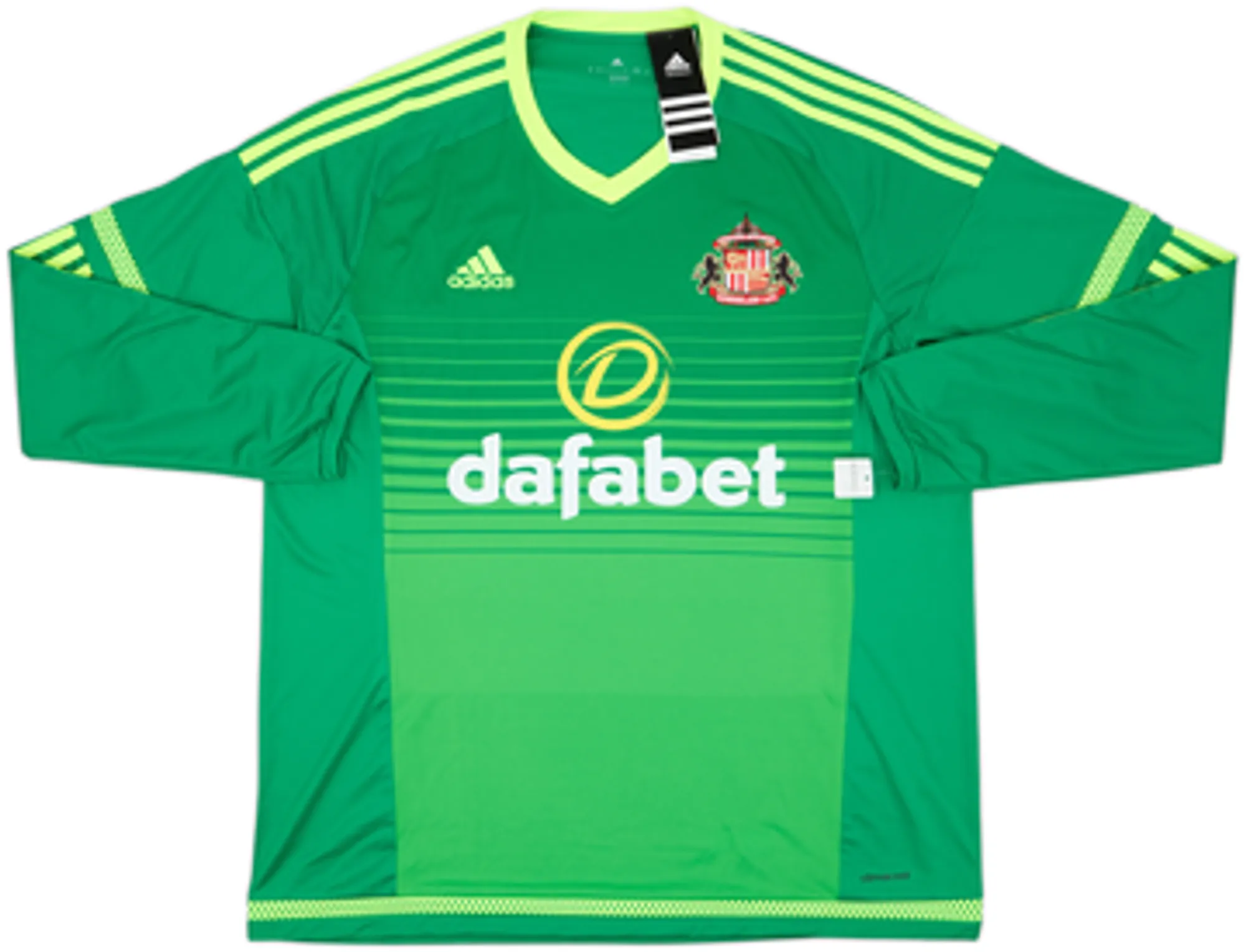 2015-16 Sunderland Away L/S Shirt Defoe #18 (XL)