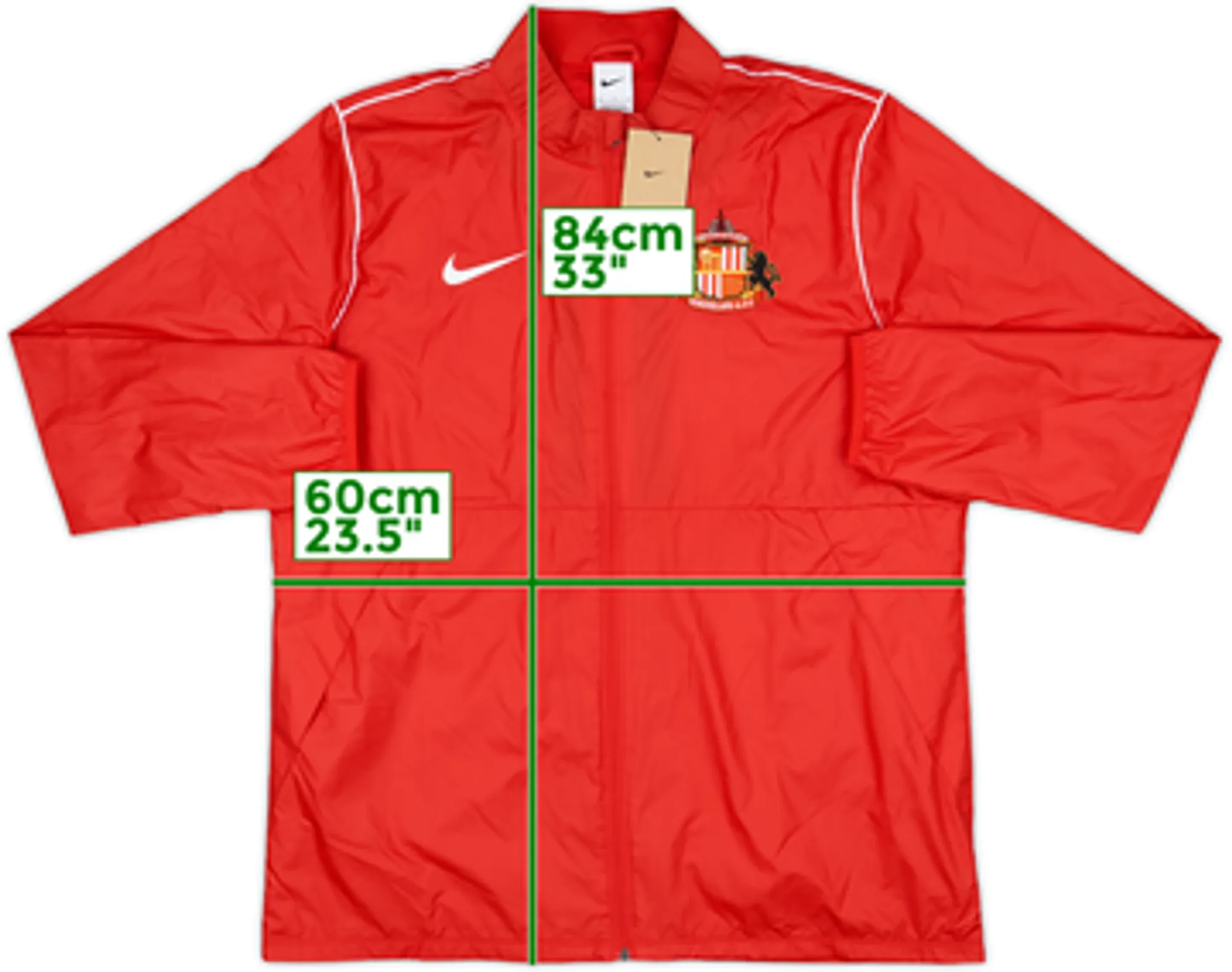 2021-22 Sunderland Nike Track Jacket (XL)