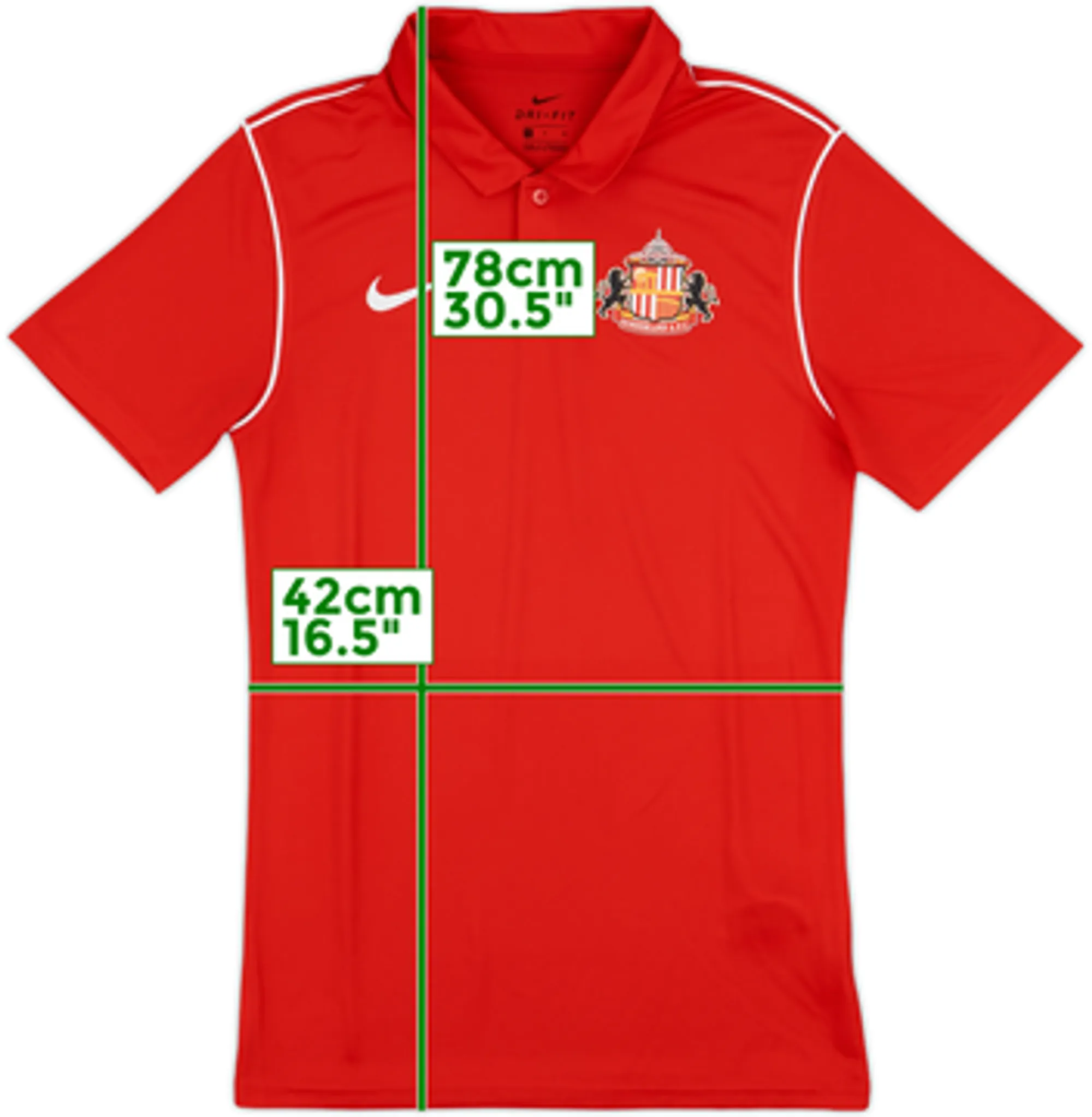 2020-21 Sunderland Nike Polo Shirt - 8/10 - (S)