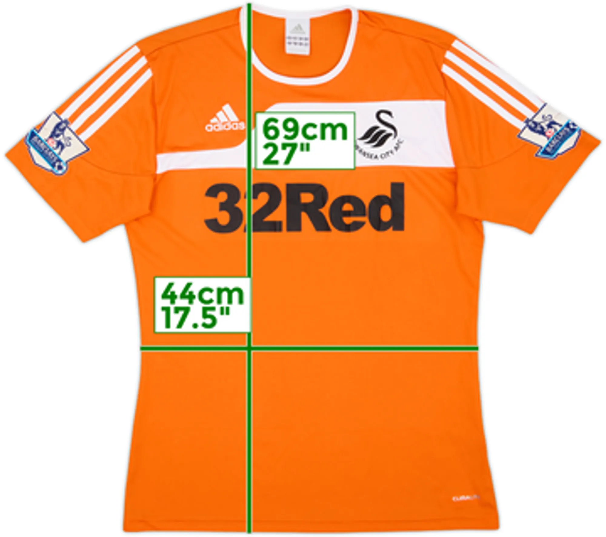 2011-12 Swansea Away Shirt - 7/10 - (S)