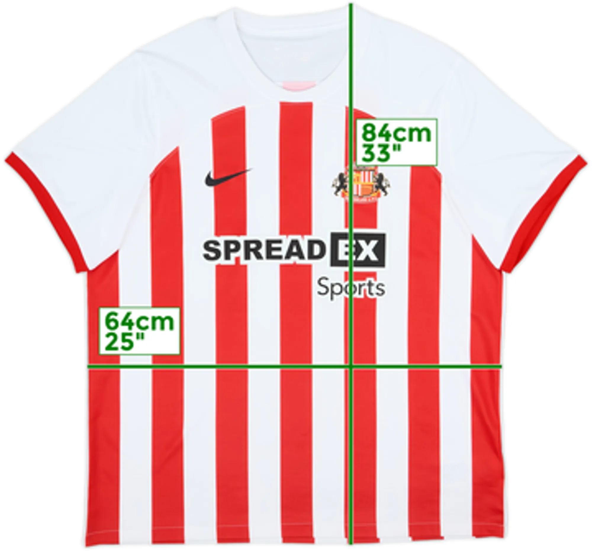 2023-24 Sunderland Home Shirt - 8/10 - (L)