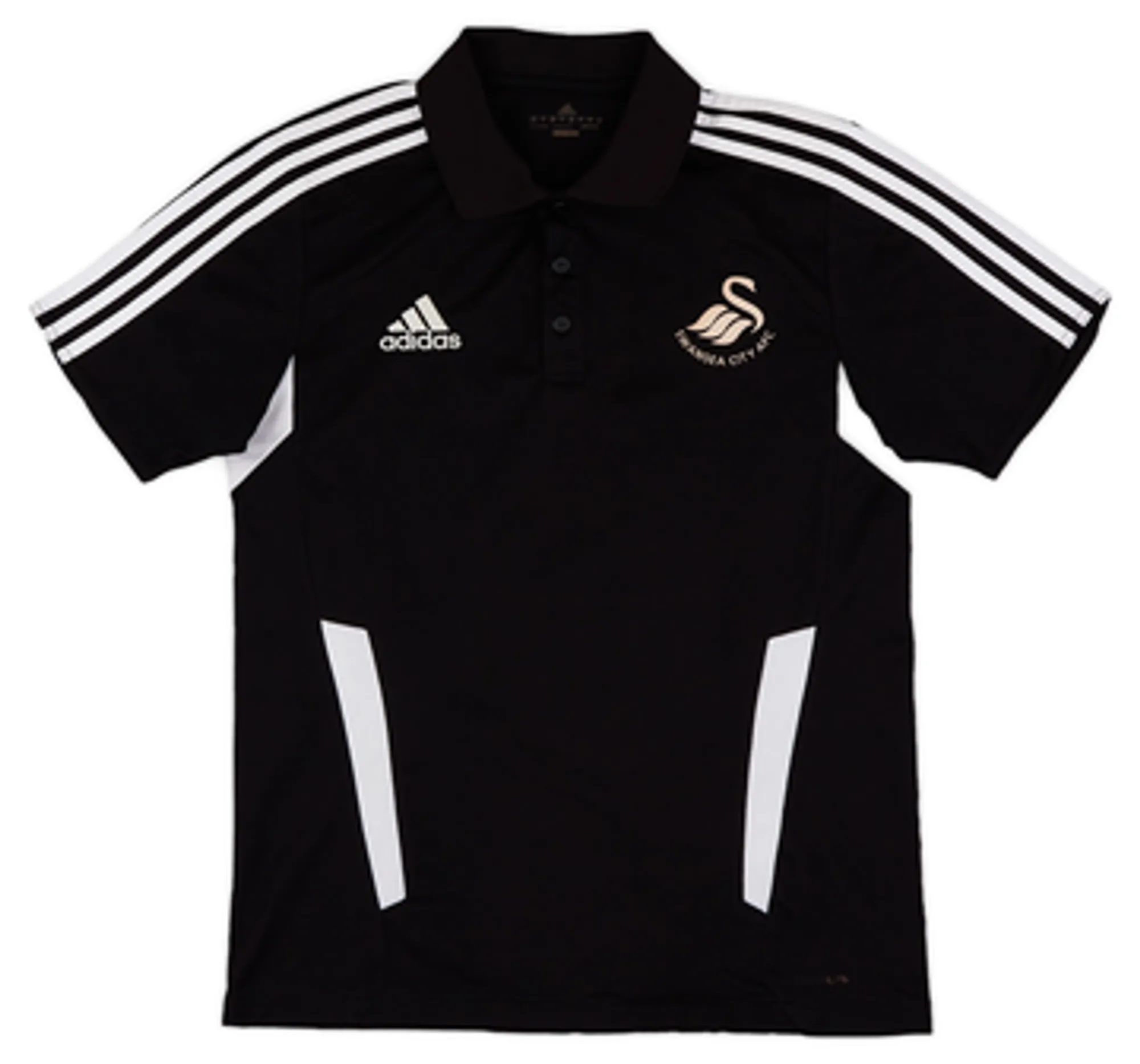 2011-12 Swansea adidas Polo Shirt - 6/10 - (S)