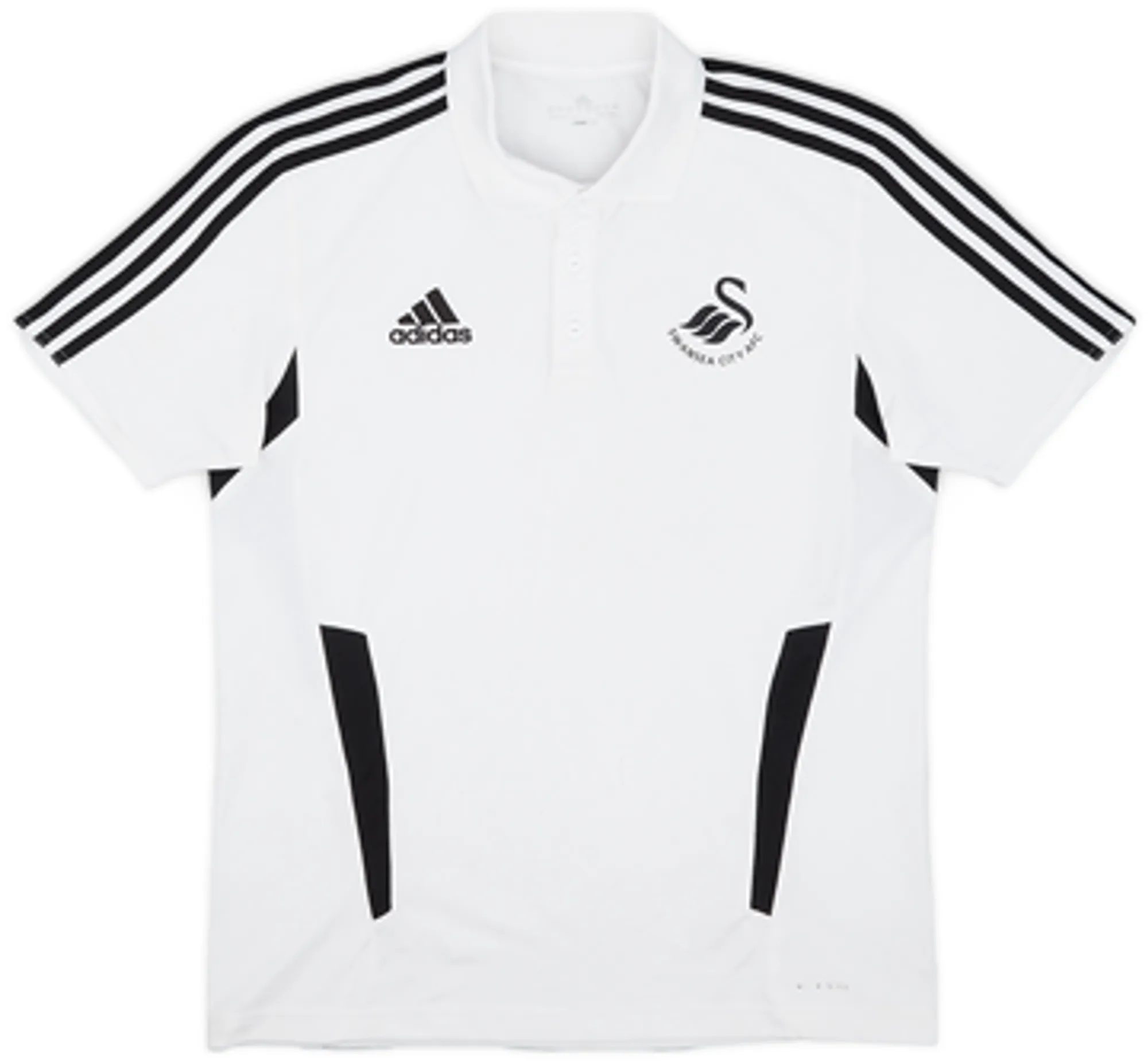 2011-12 Swansea adidas Polo Shirt - 6/10 - (M)